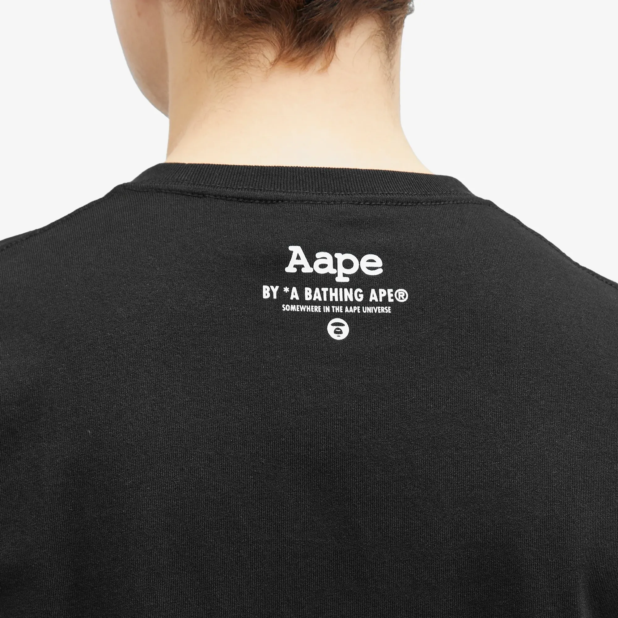 AAPE By A Bathing Ape Now T-Shirt, Black