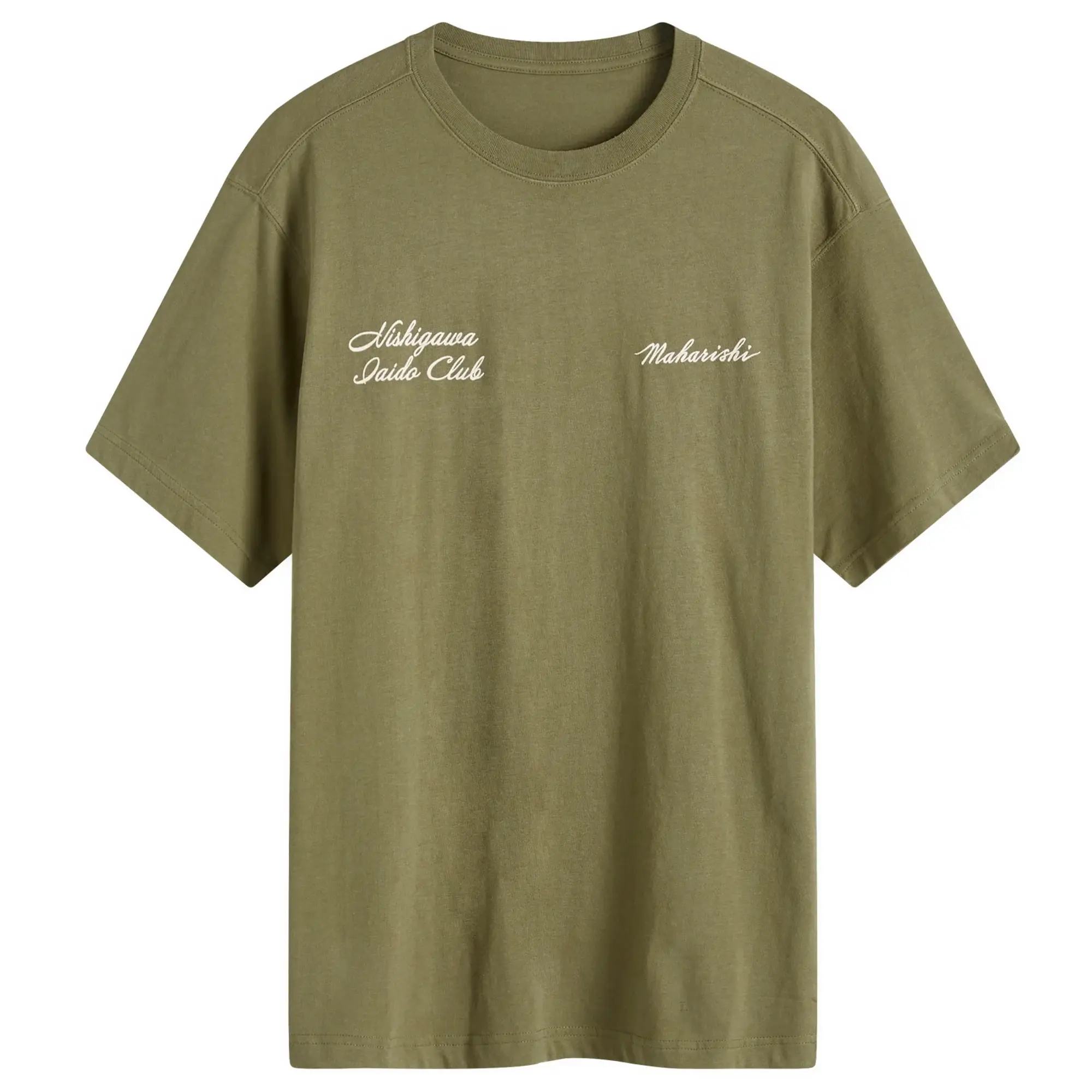 Maharishi Men's Kamon T-Shirt Olive
