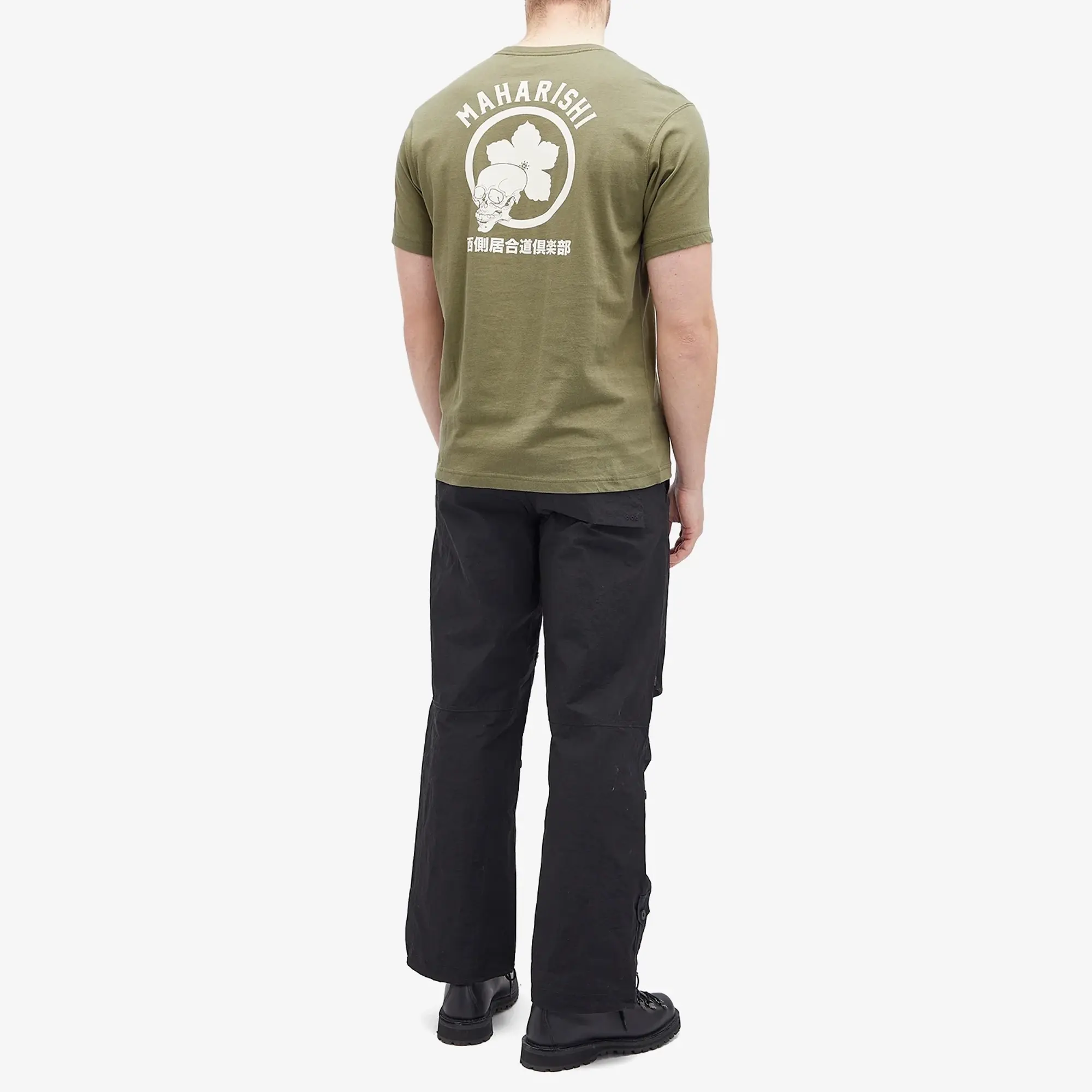 Maharishi Men's Kamon T-Shirt Olive
