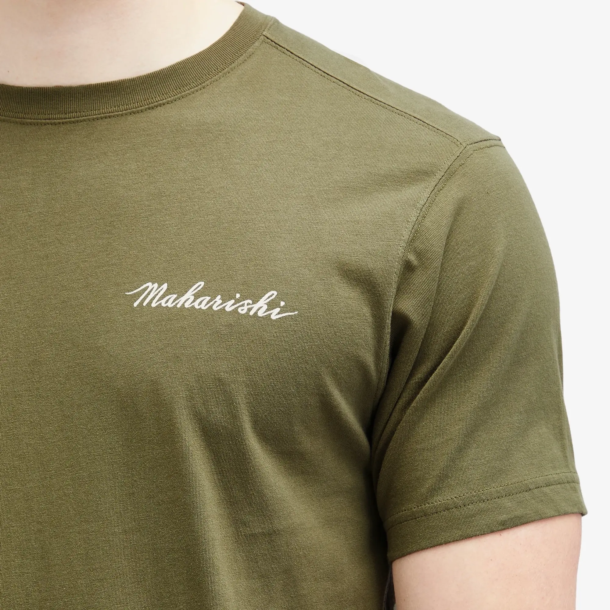 Maharishi Men's Kamon T-Shirt Olive