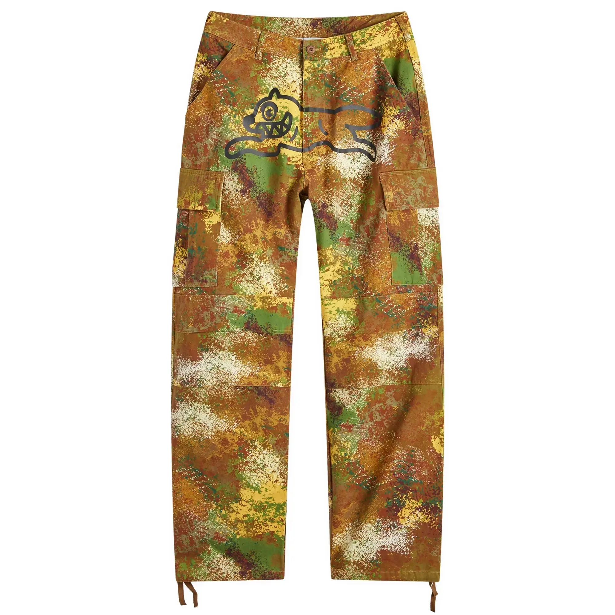 ICECREAM Men's Running Dog Cargo Pant Camo