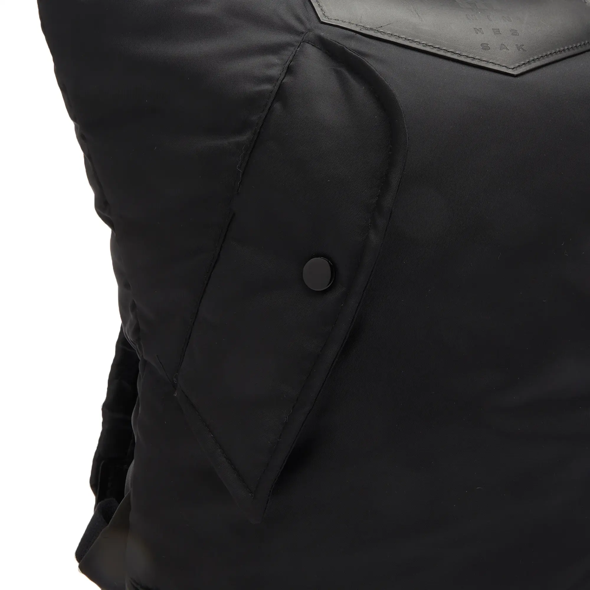 Minnessak Back Up Backpack Black