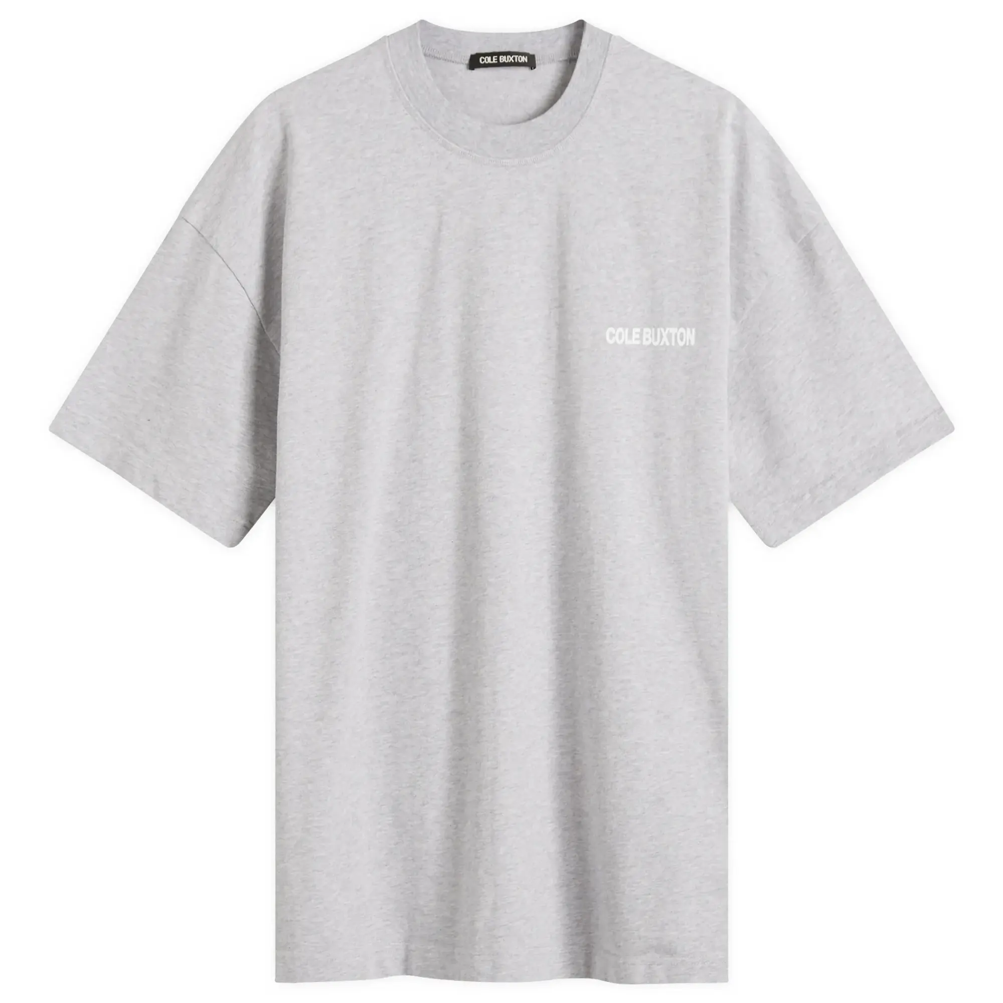 Cole Buxton Men's Sportswear T-Shirt Light Grey Marl