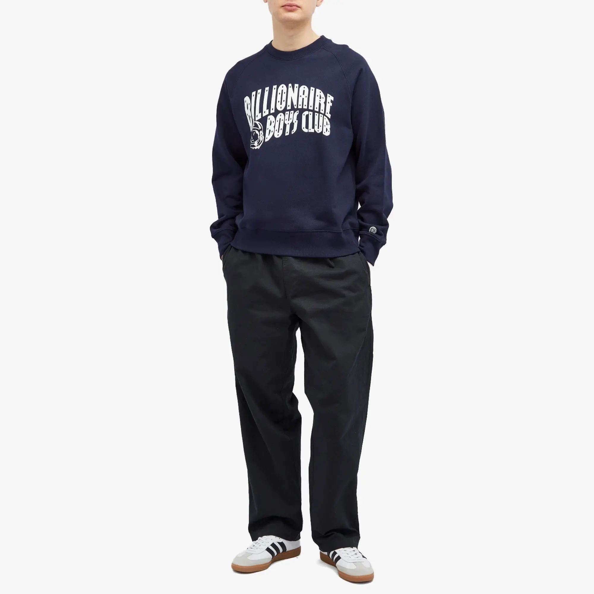 Billionaire Boys Club Men's Arch Logo Sweatshirt Navy