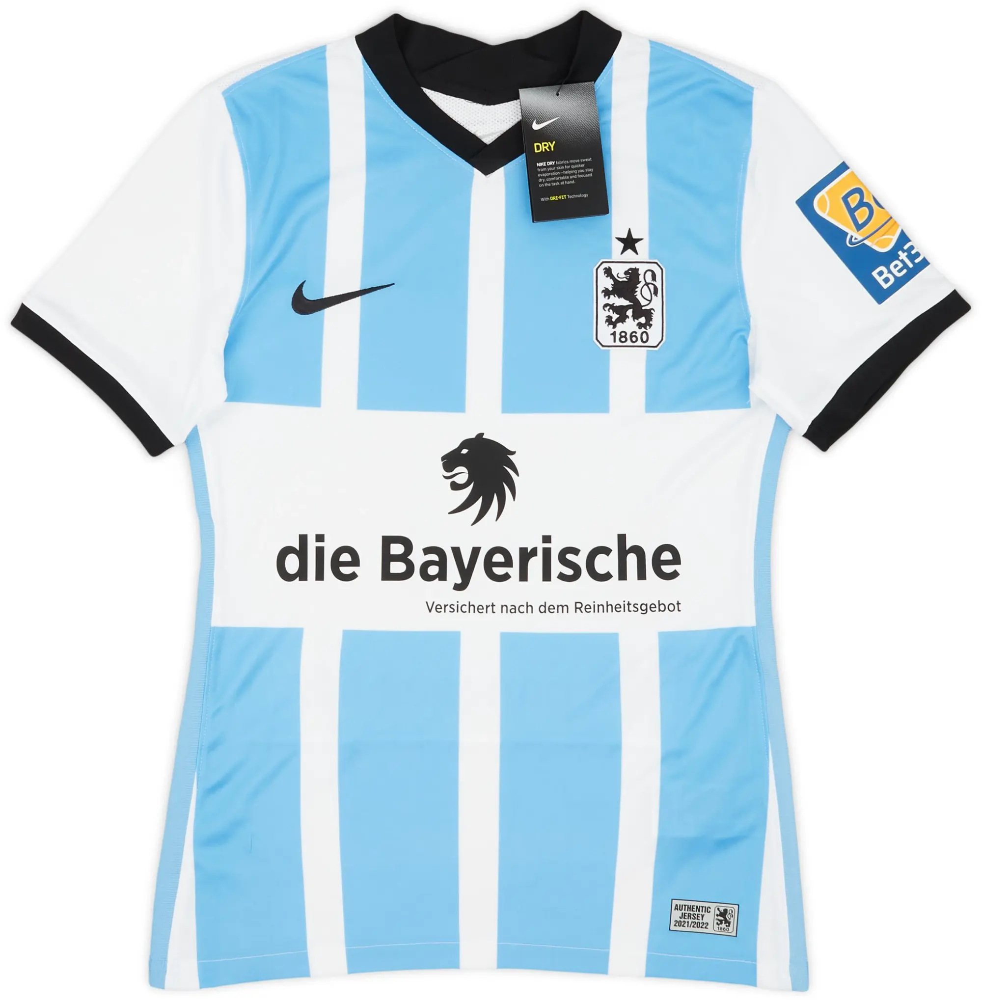 Nike 2021-22 1860 Munich Home Shirt (S)