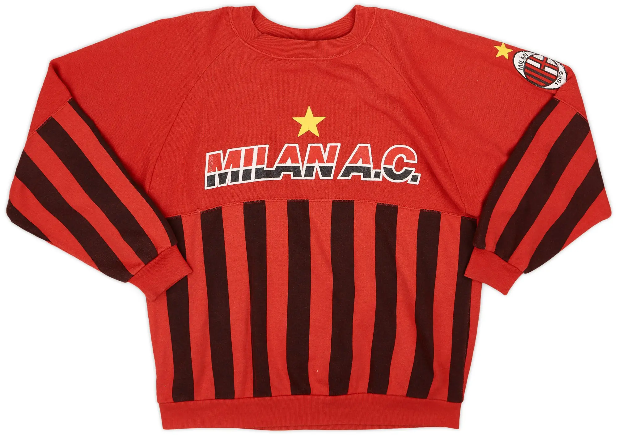 Hoodies/Sweat Tops 1990-91 AC Milan Le Felpe dei Grandi Club Sweat Top - 7/10 - (M)