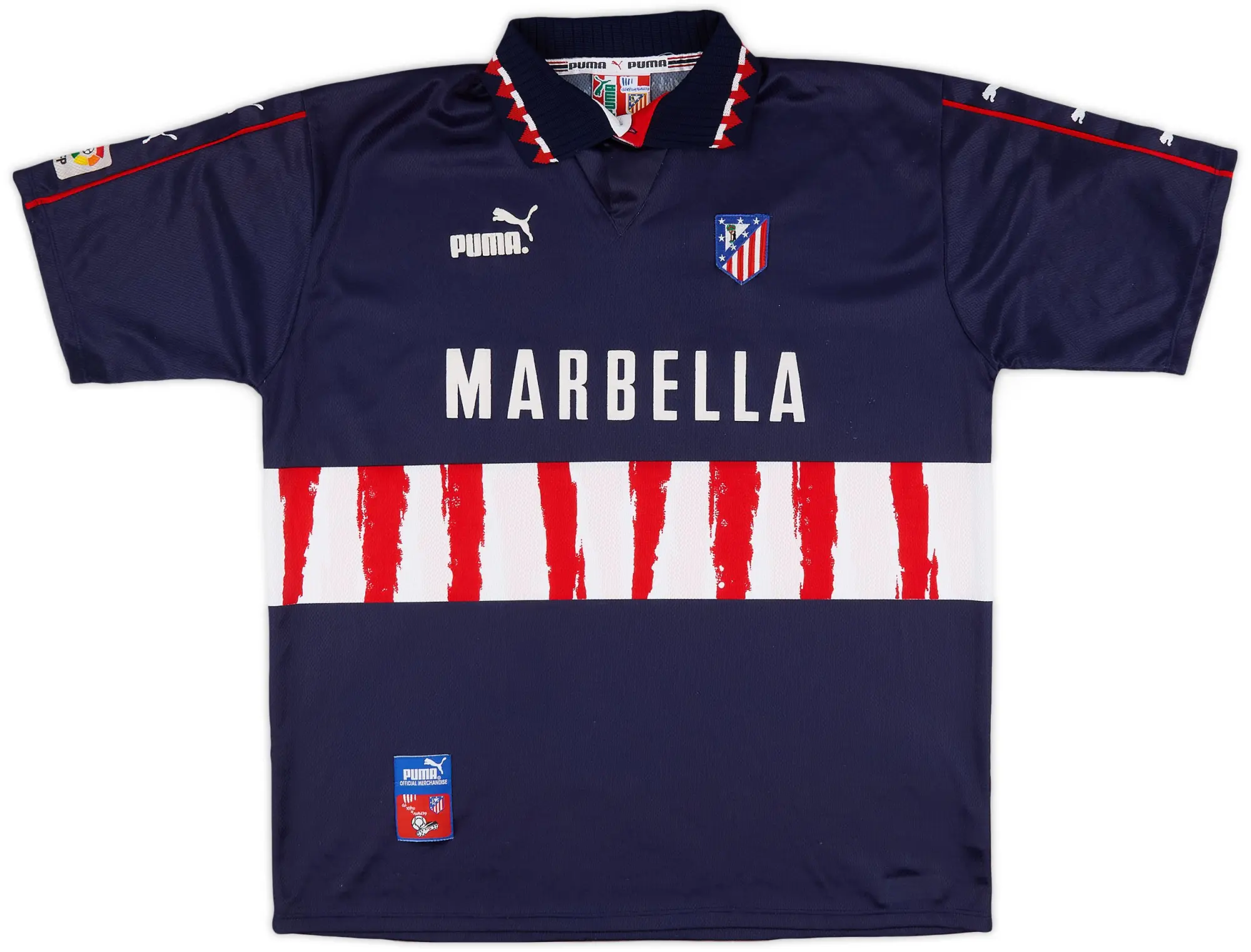 Puma 1997-98 Atletico Madrid Away Shirt - 8/10 - (XL)