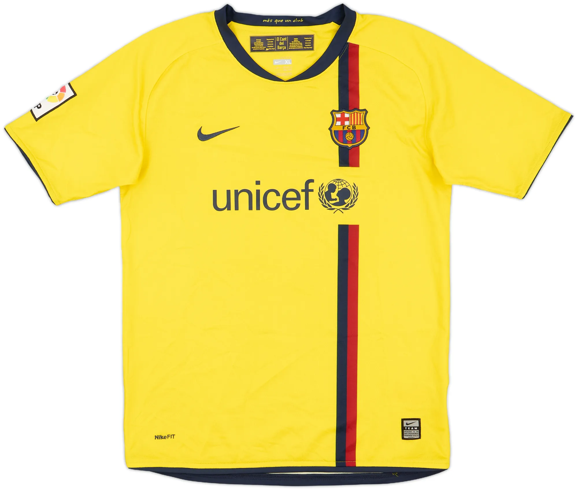 Nike Barcelona Mens SS Away Shirt 2008/10