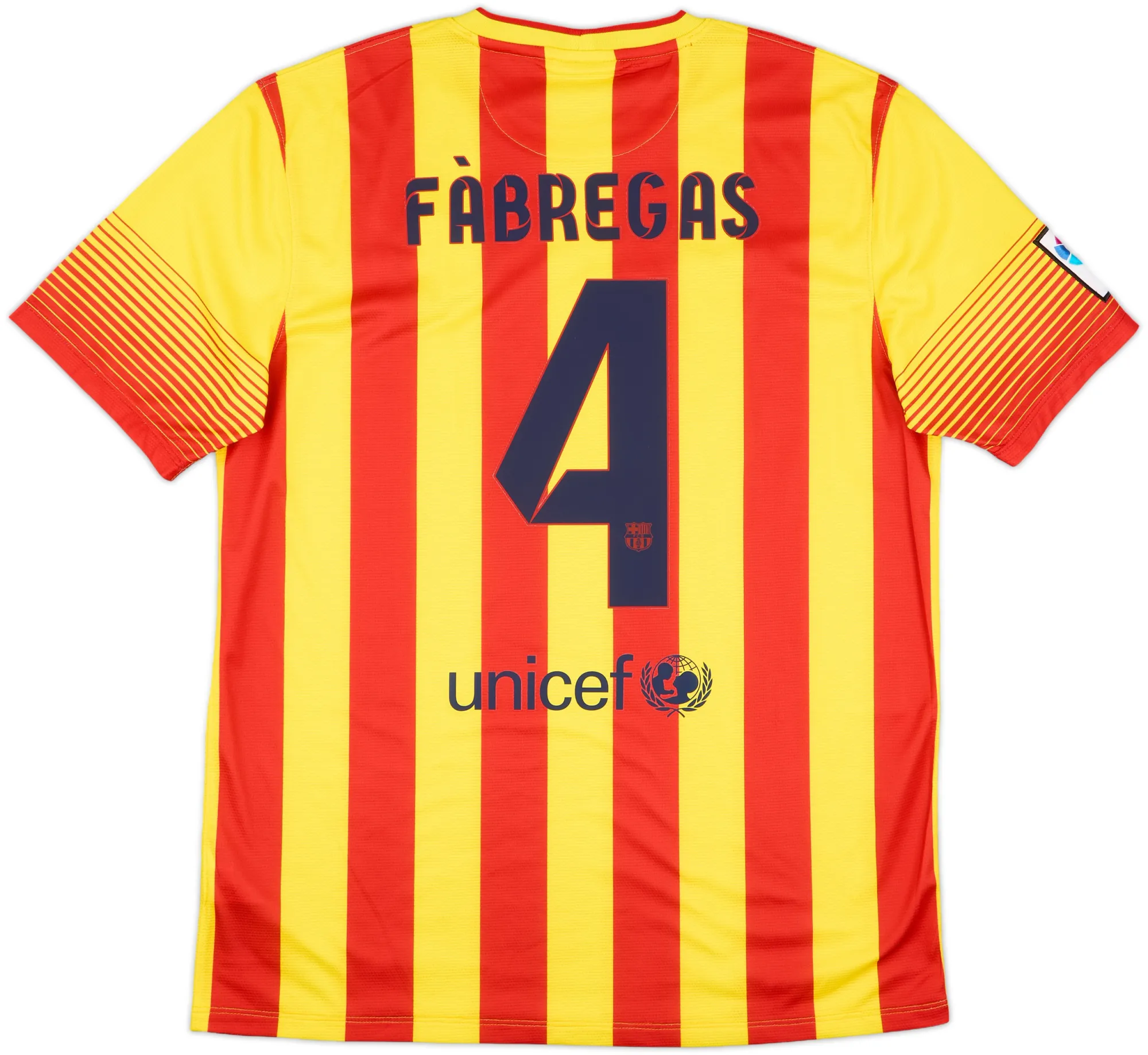 Nike Barcelona Mens SS Away Shirt 2013/15