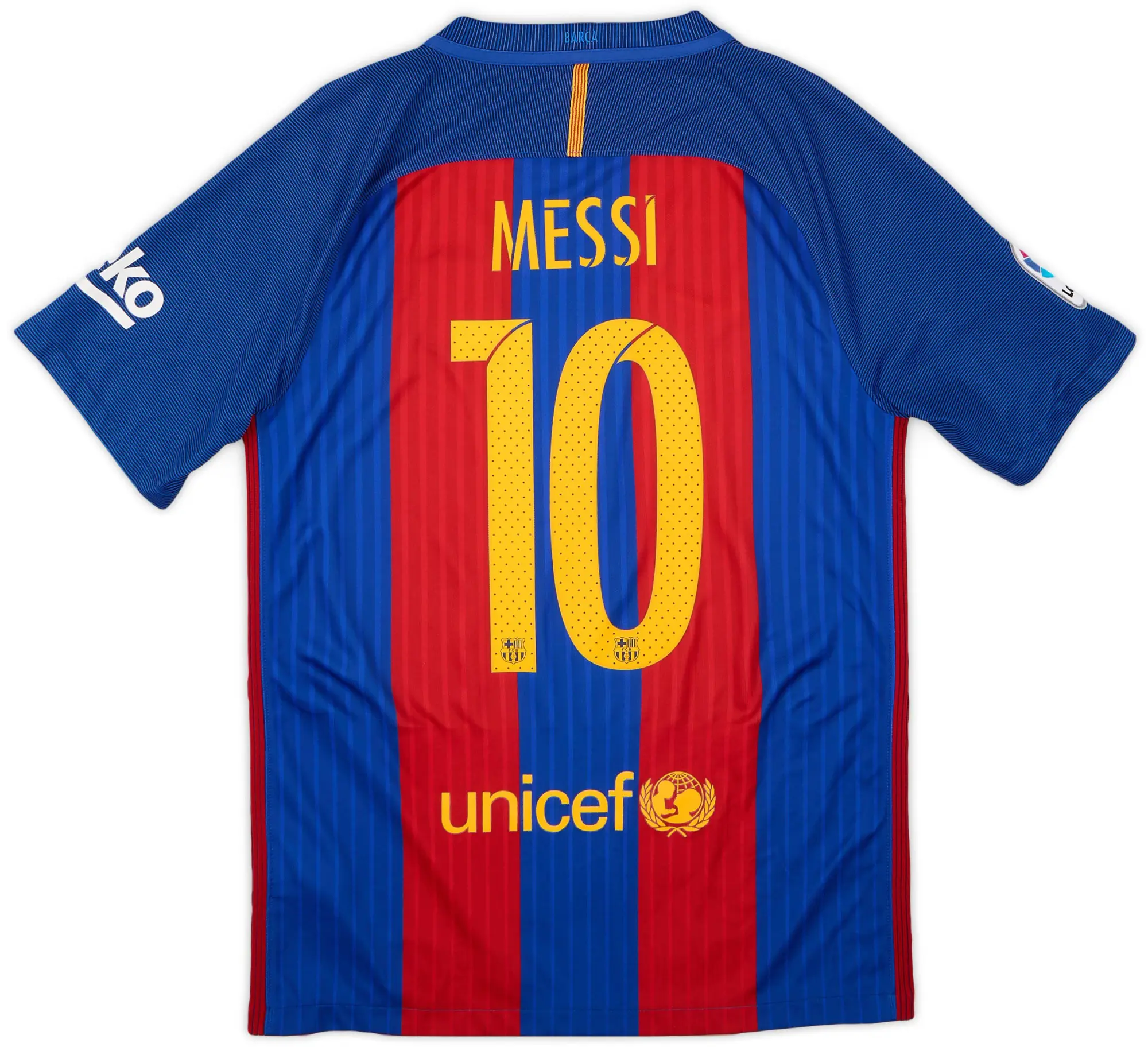 Nike 2016-17 Barcelona Home Shirt Messi #10 - 9/10 - (S)