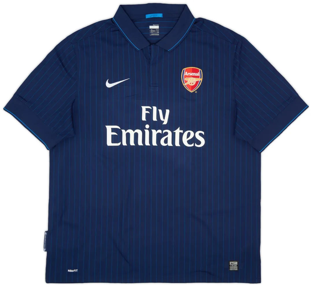 Nike Arsenal Mens SS Away Shirt 2009/10 | ARSA09-186 | FOOTY.COM