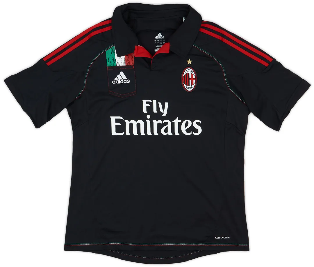 adidas 2012-13 AC Milan Third Shirt El Shaarawy #92 - 5/10 - (L