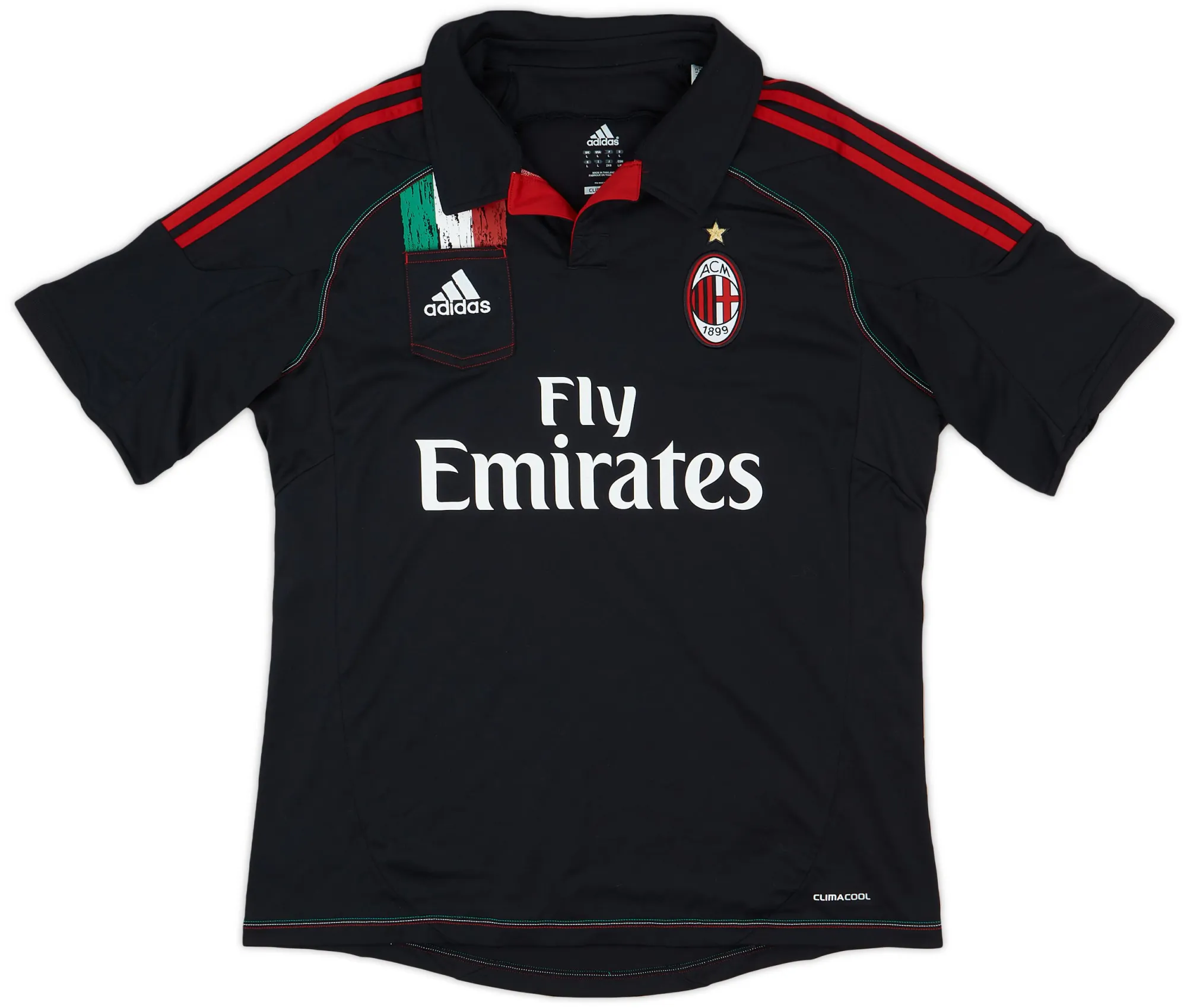 adidas 2012-13 AC Milan Third Shirt El Shaarawy #92 - 5/10 - (L