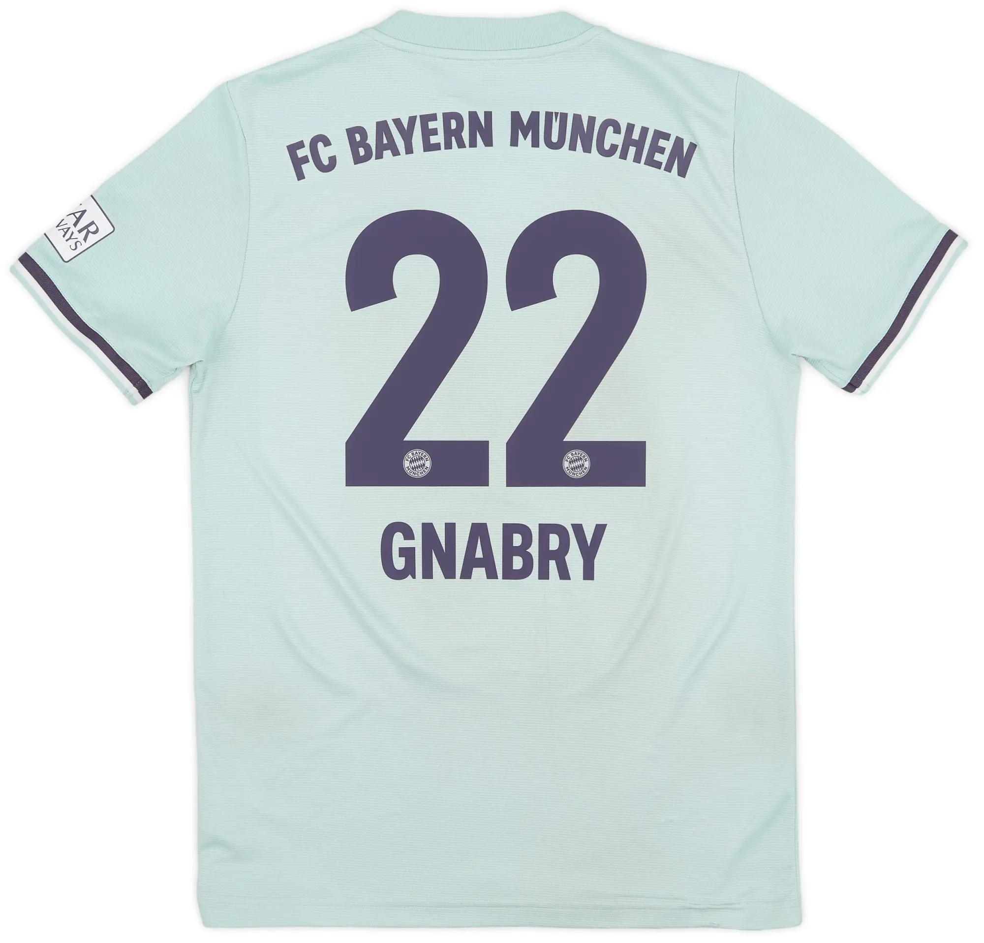 adidas 2018-19 Bayern Munich Away Shirt Gnabry #22 - 7/10 - (M)