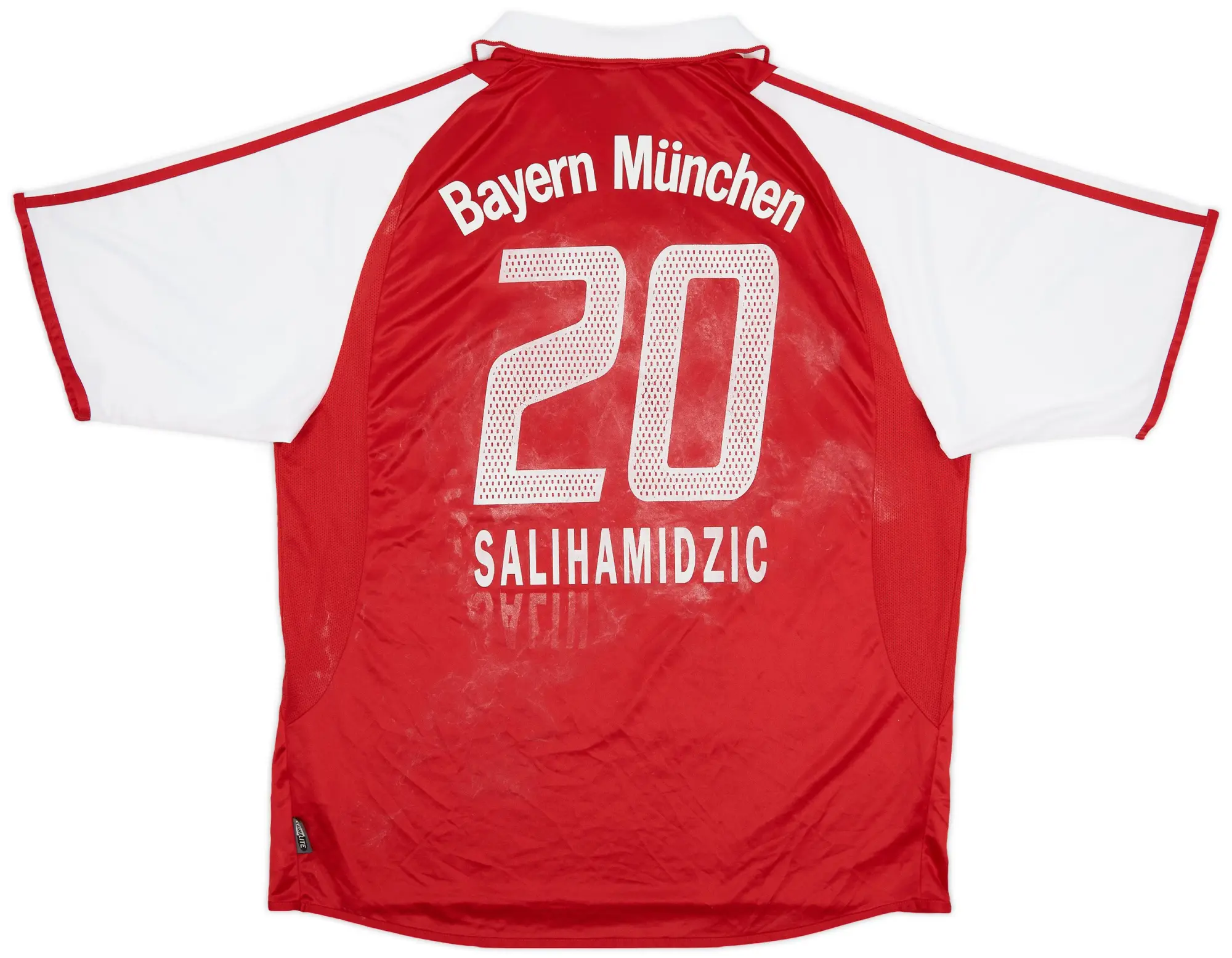adidas 2003-04 Bayern Munich Home Shirt Salihamdzic #20 - 3/10 - (XL)