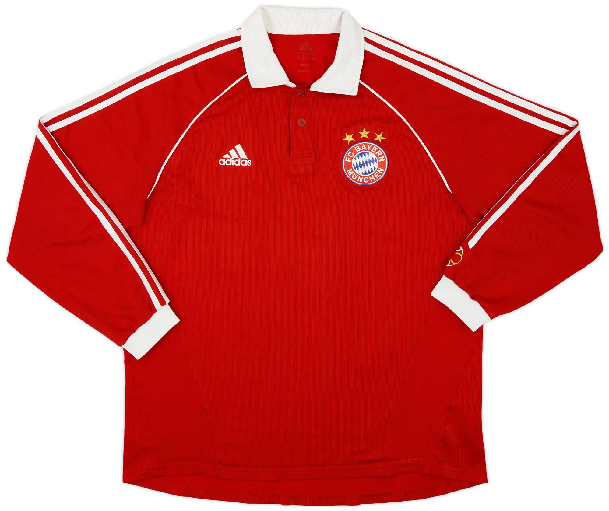 adidas 2006-07 Bayern Munich Home L/S Shirt - 8/10 - (XL)