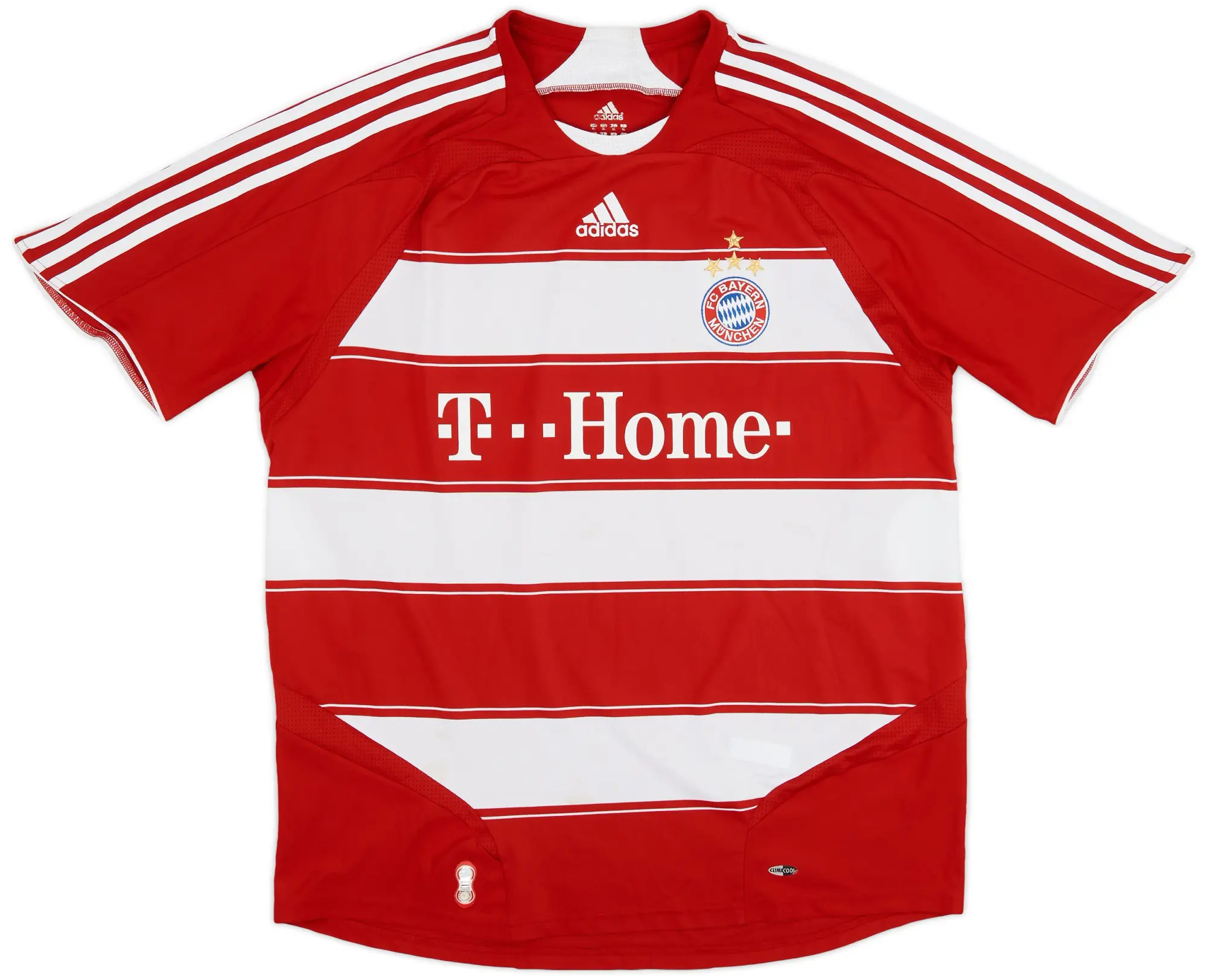 adidas 2008-09 Bayern Munich Home Shirt - 7/10 - (XL)