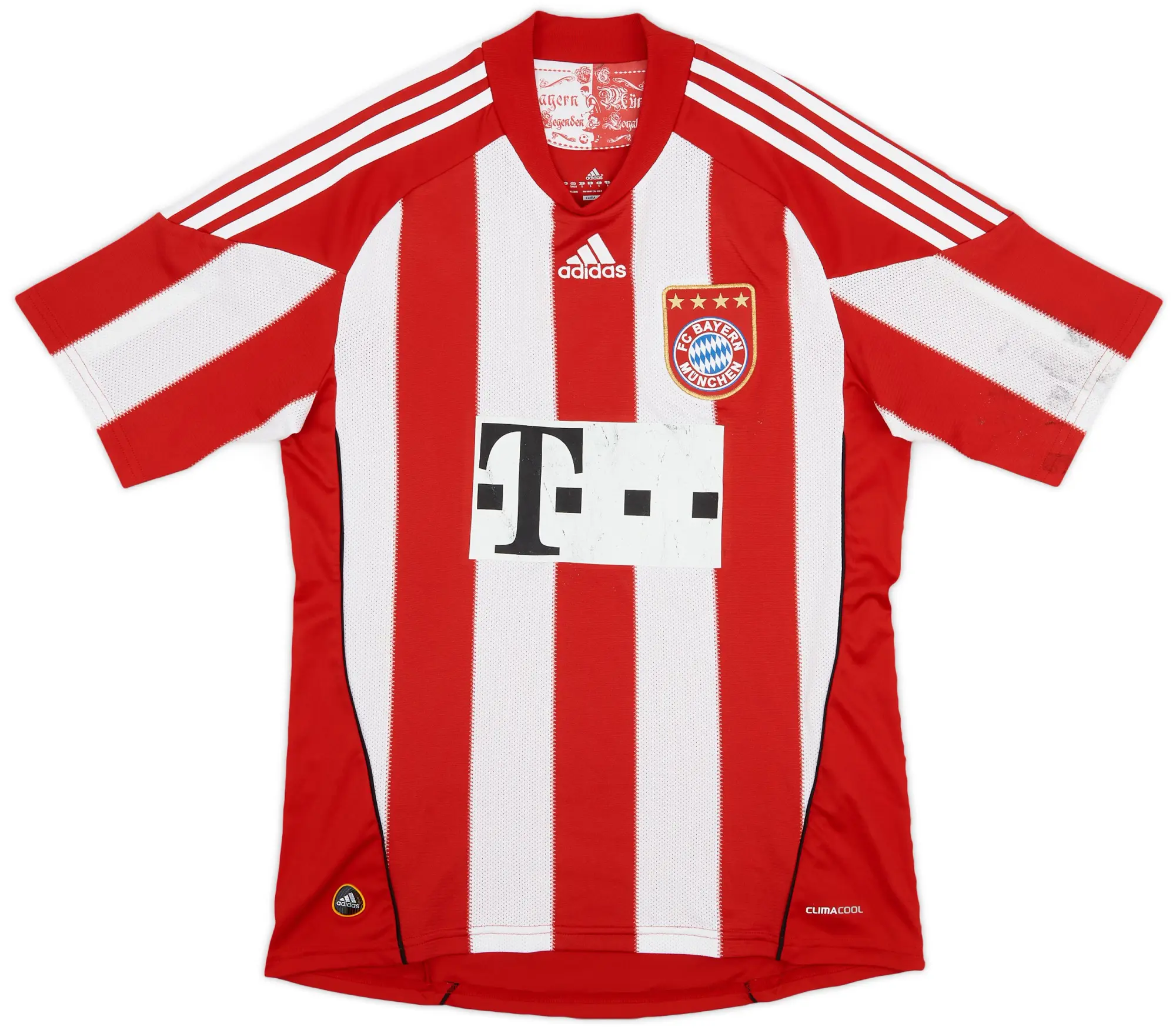 adidas 2010-11 Bayern Munich Home Shirt - 6/10 - (S)