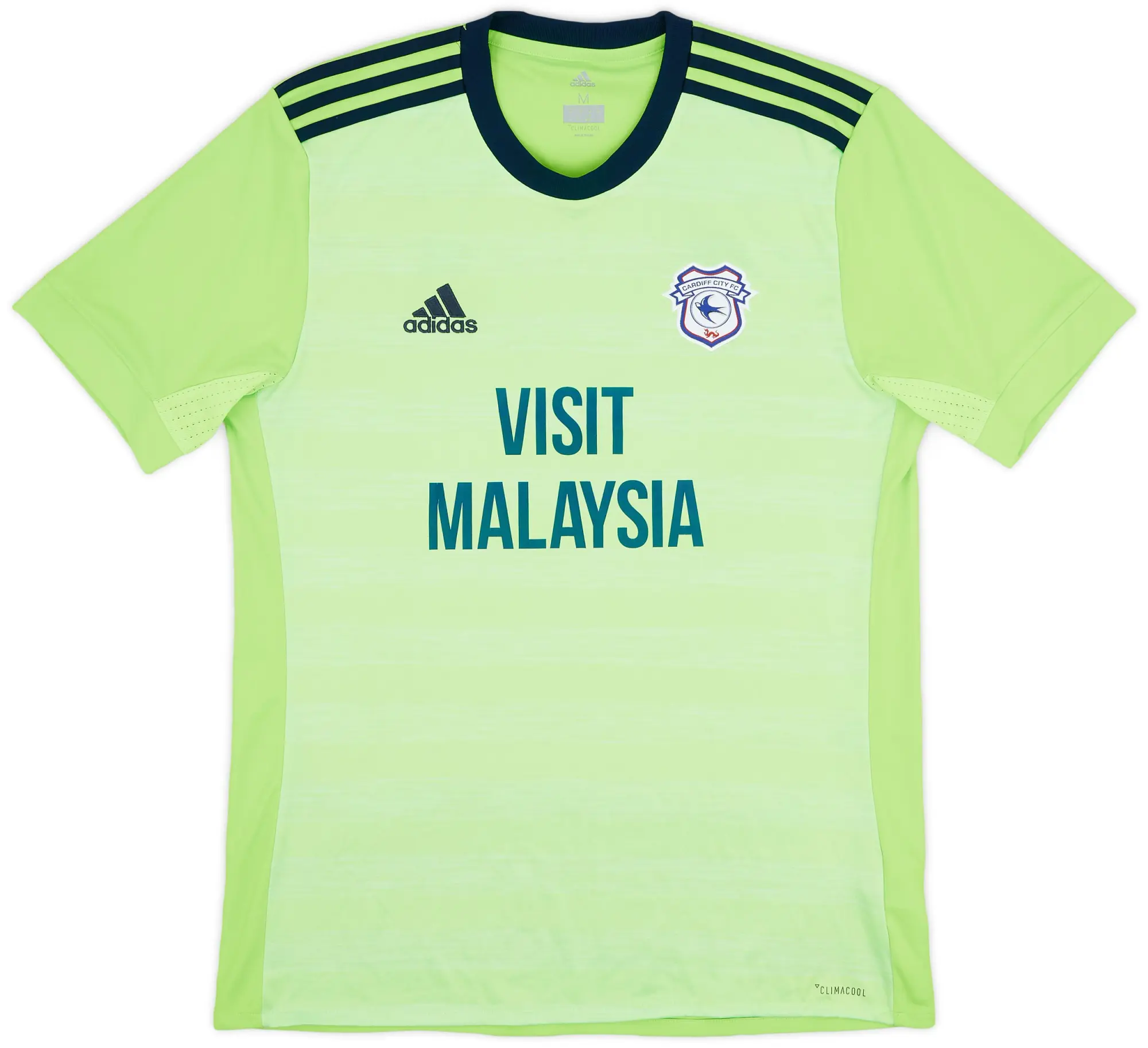 adidas 2017-18 Cardiff City Away Shirt - 8/10 - (M)