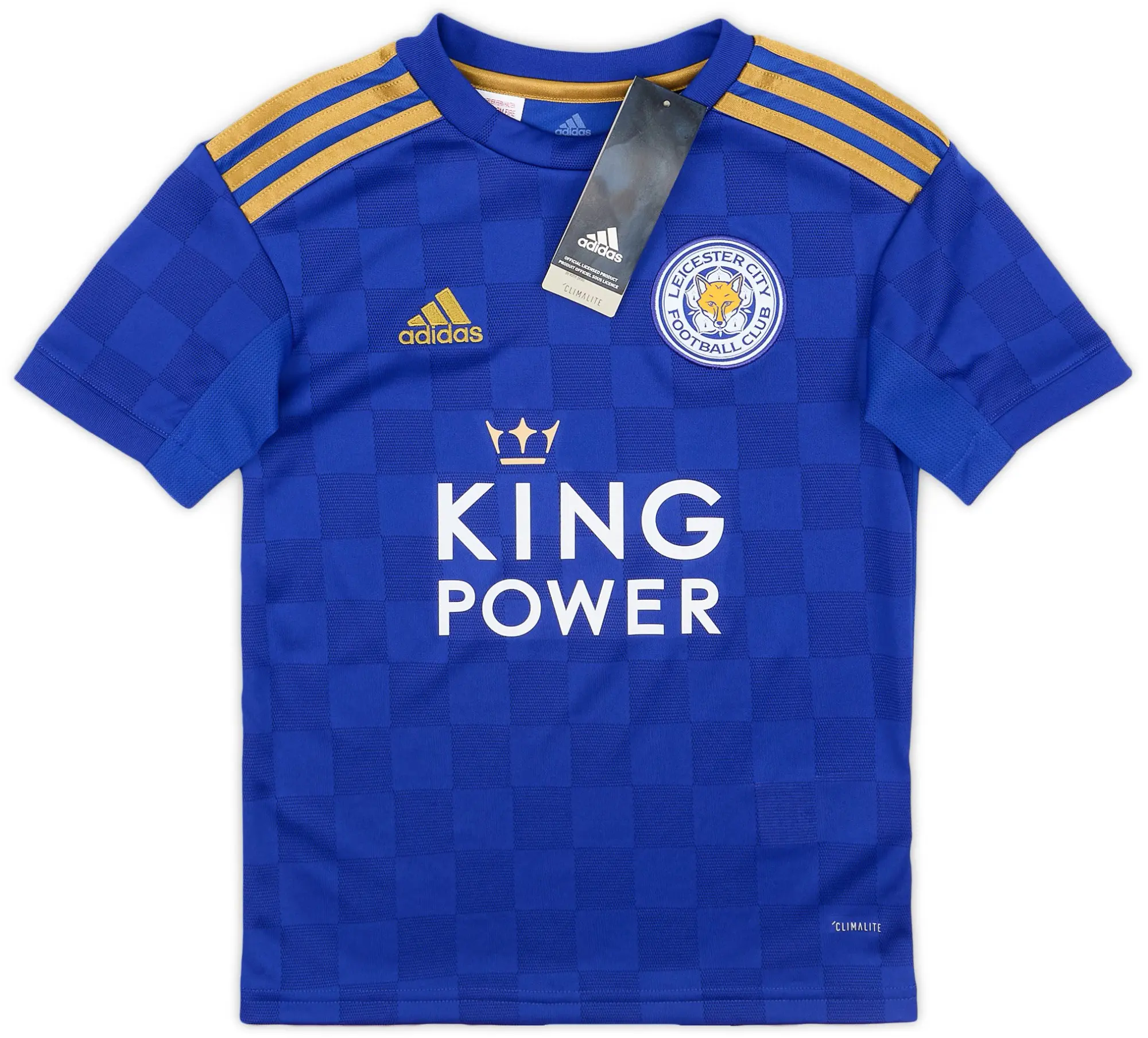 adidas 2019-20 Leicester Home Shirt (XS.Kids)