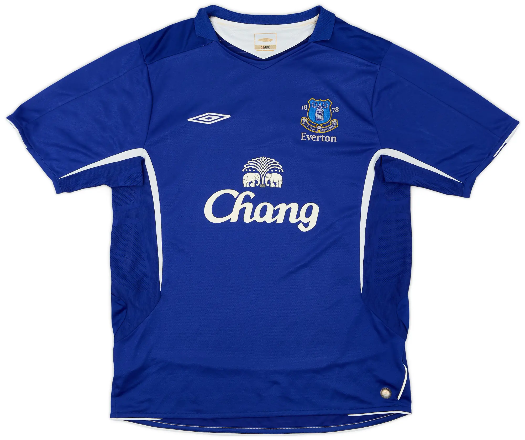 Umbro 2005-06 Everton Home Shirt - 7/10 - (L)