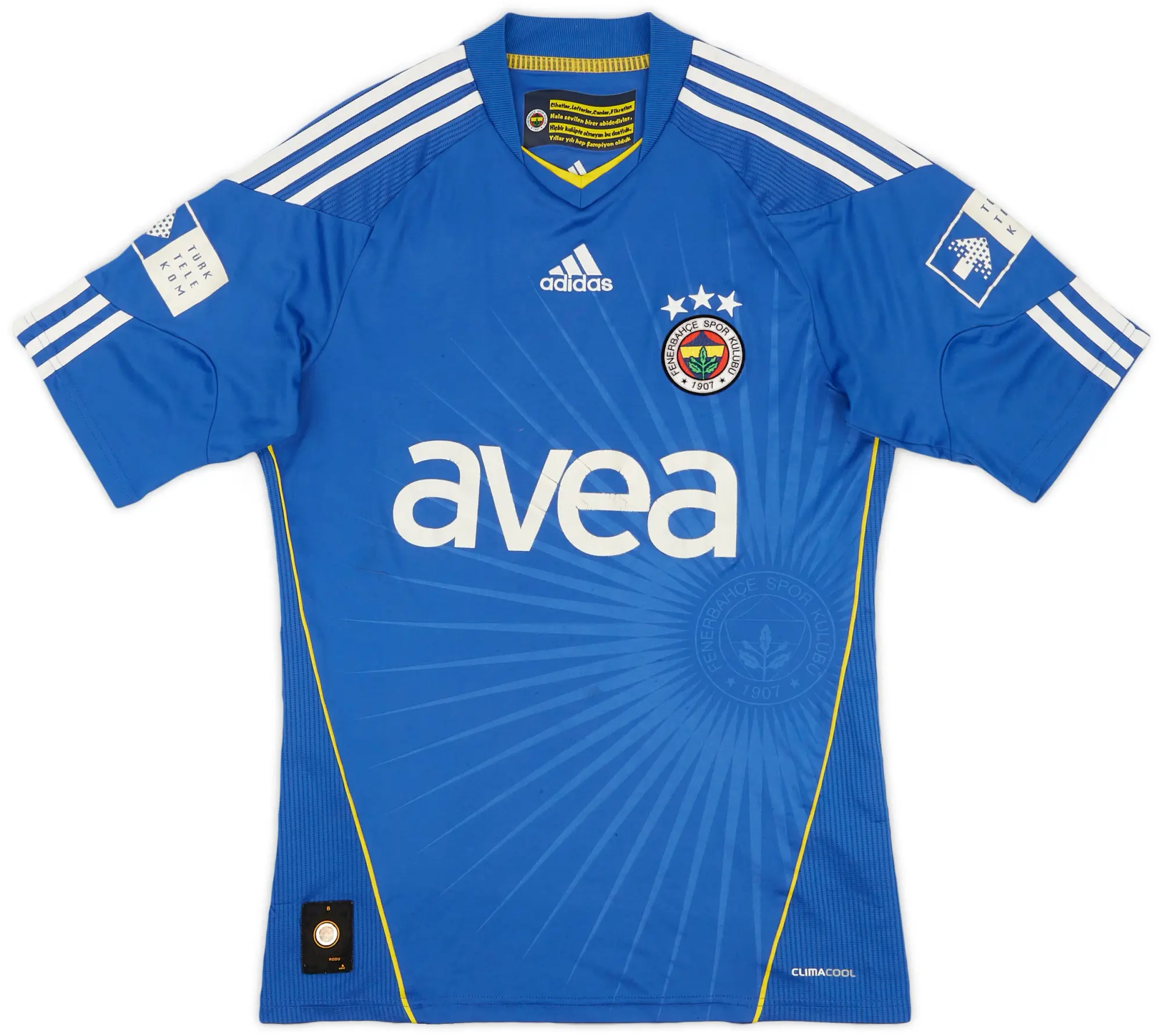 adidas 2010-11 Fenerbahce Third Shirt - 5/10 - (S)