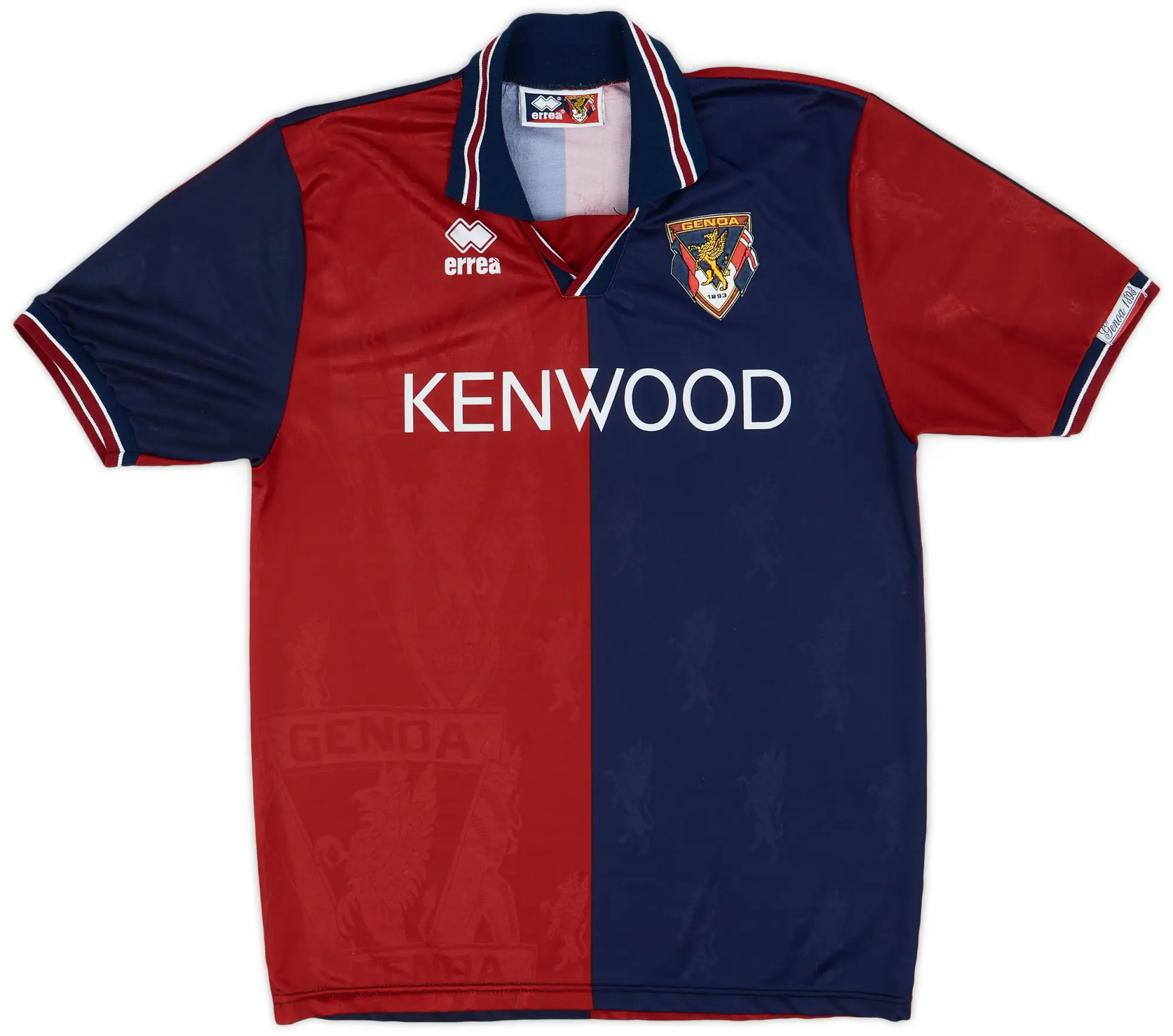 Errea 1994-95 Genoa Home Shirt - 8/10 - (M)