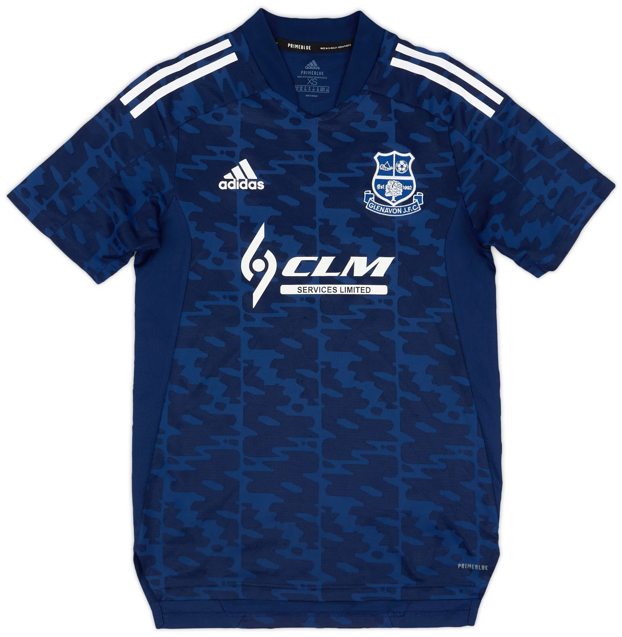 adidas Glenavon Mens SS Home Shirt 2021/22