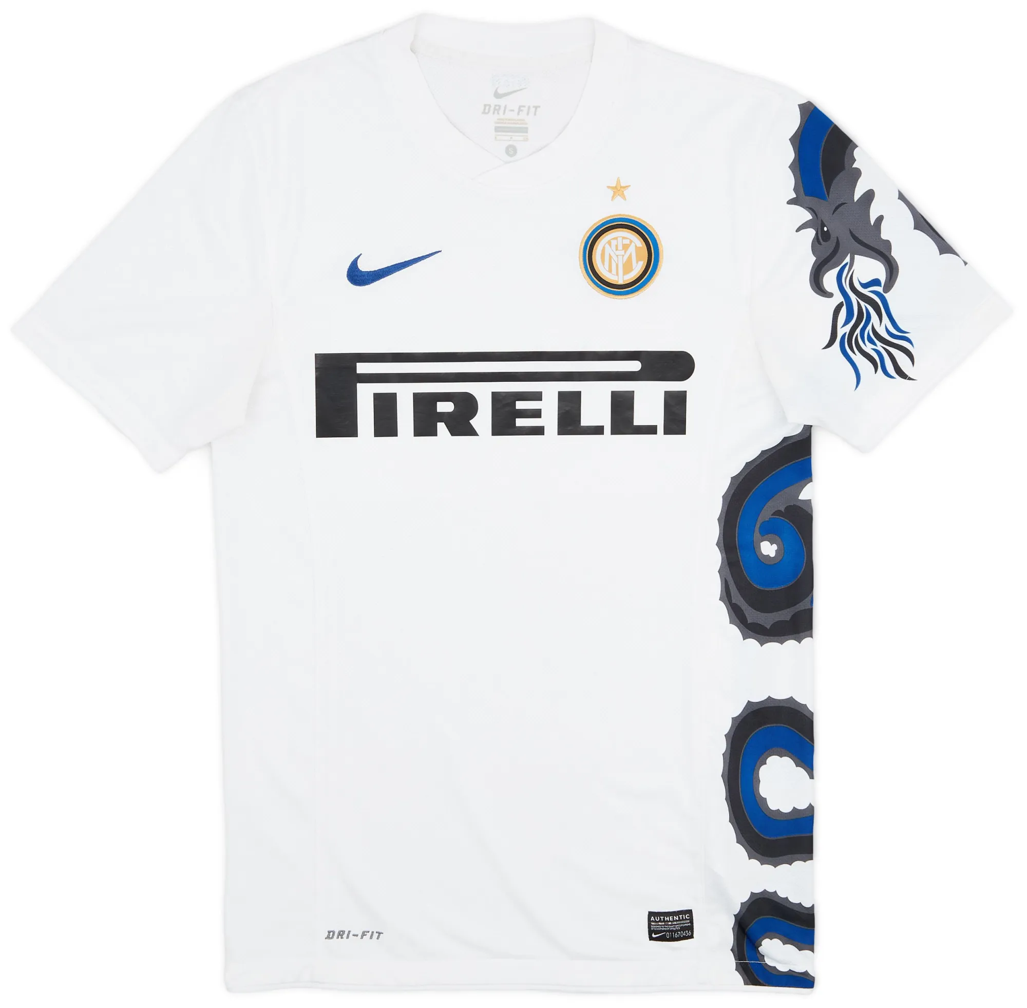 Nike Inter Milan Mens SS Away Shirt 2010/11 | INTA10-251 | FOOTY.COM