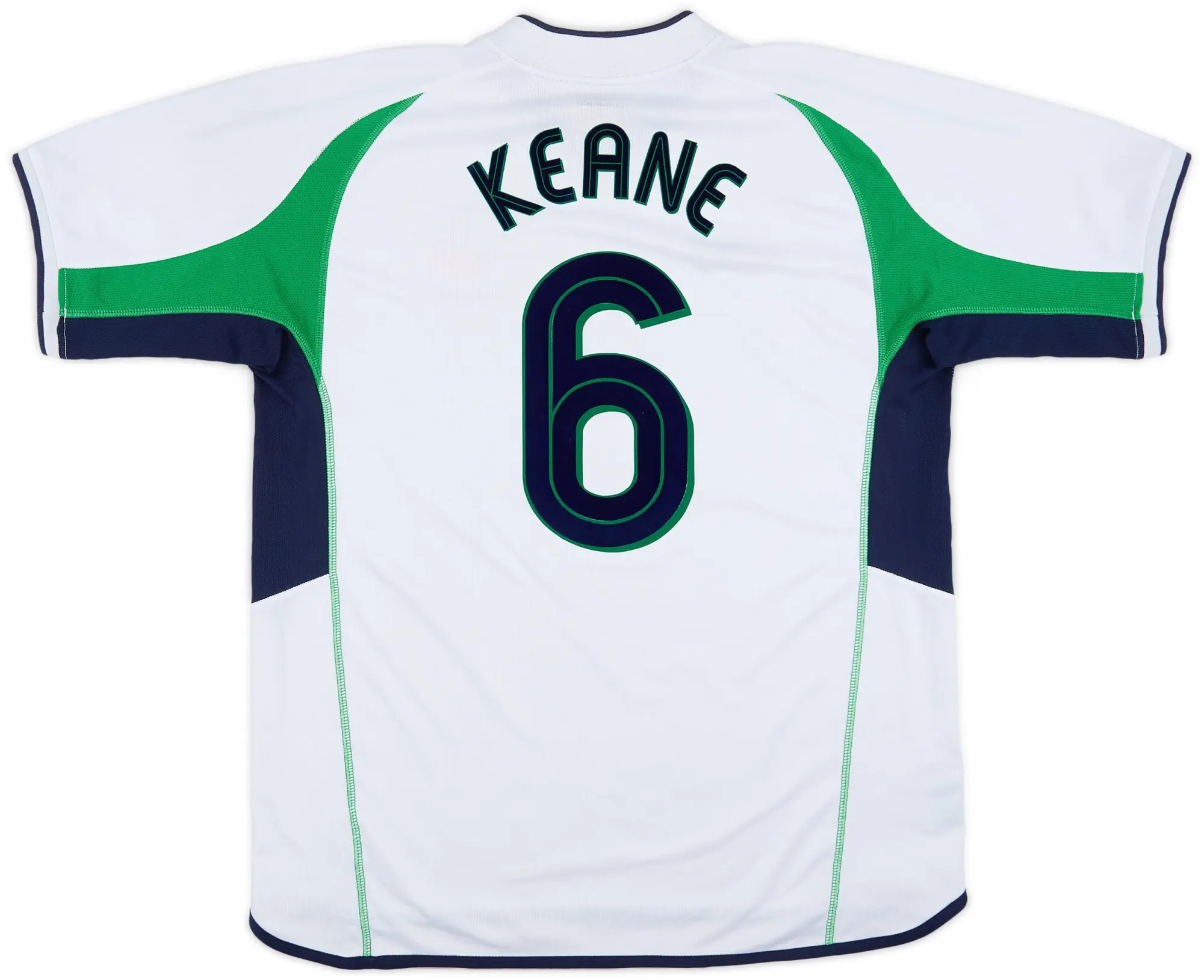 Umbro 2002-03 Ireland Away Shirt Keane #6 - 7/10 - (XL)