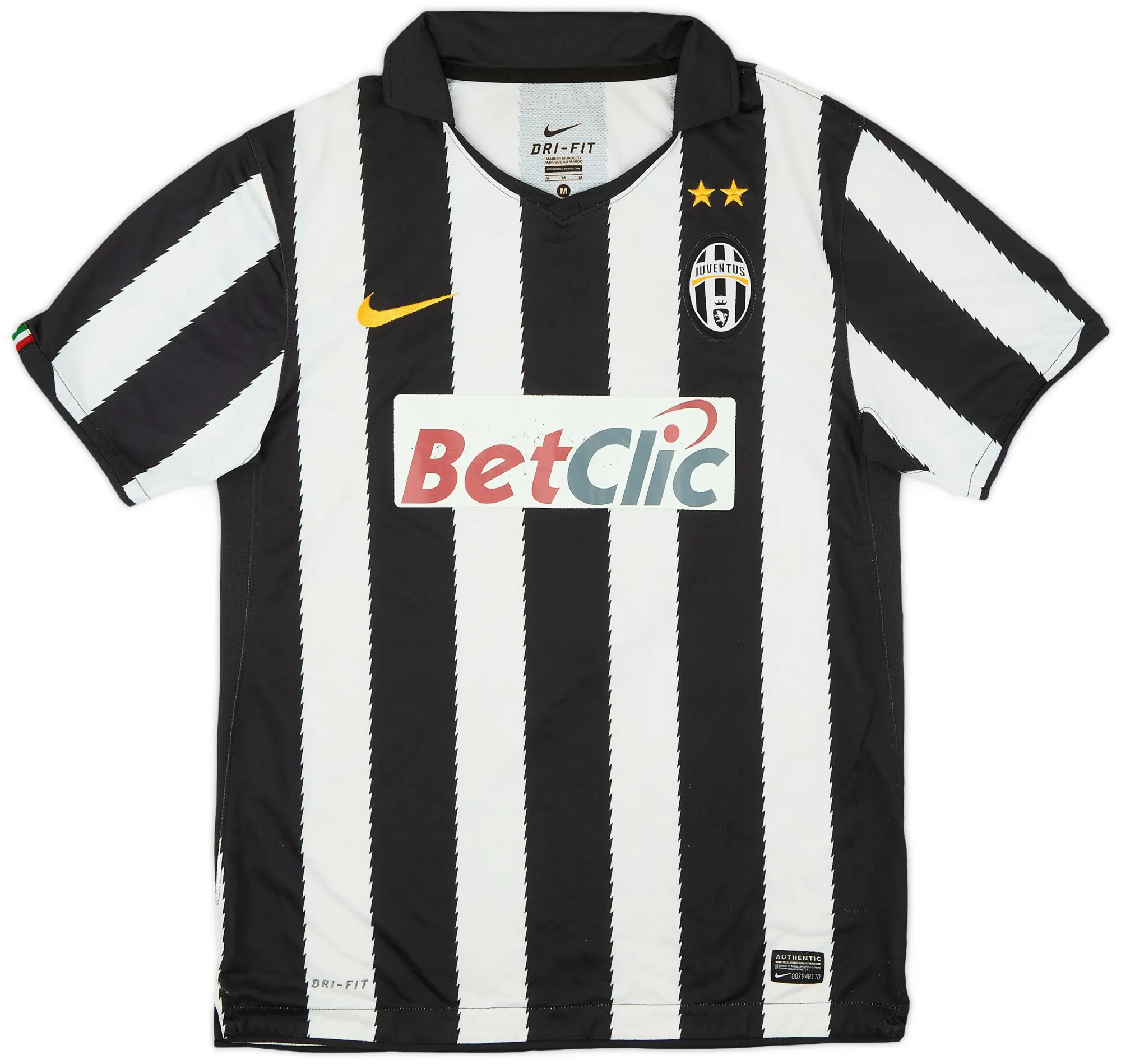 Nike 2010-11 Juventus Home Shirt - 4/10 - (M)