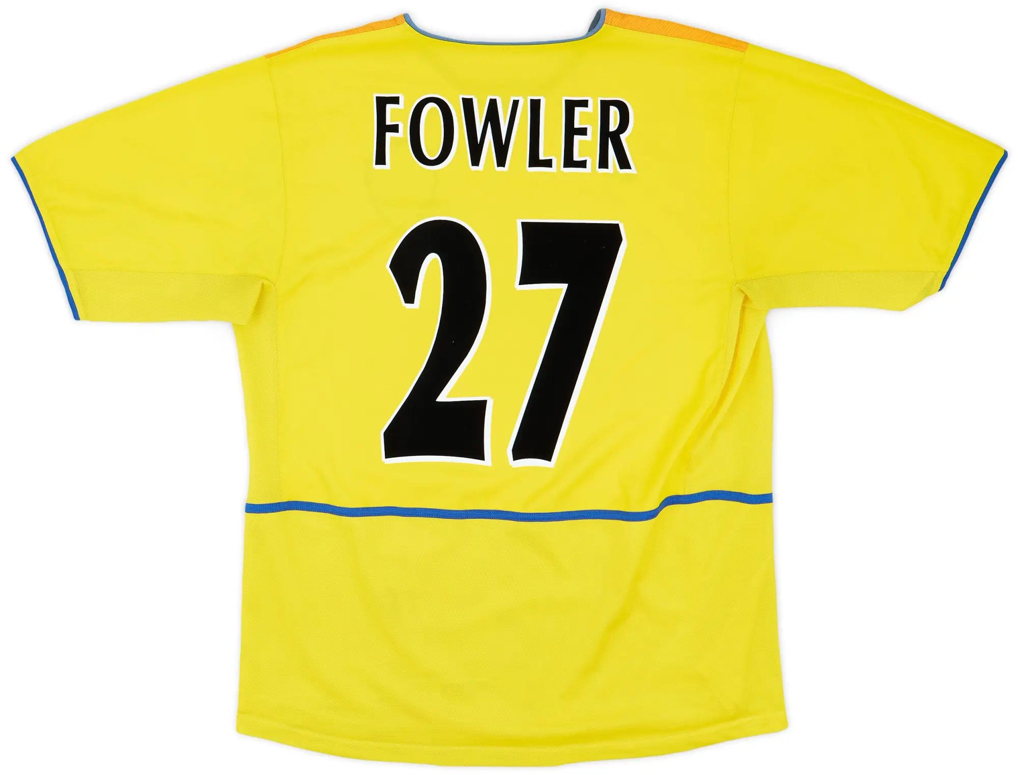 Nike 2002-03 Leeds United Away Shirt Fowler #27 - 7/10 - (XL)