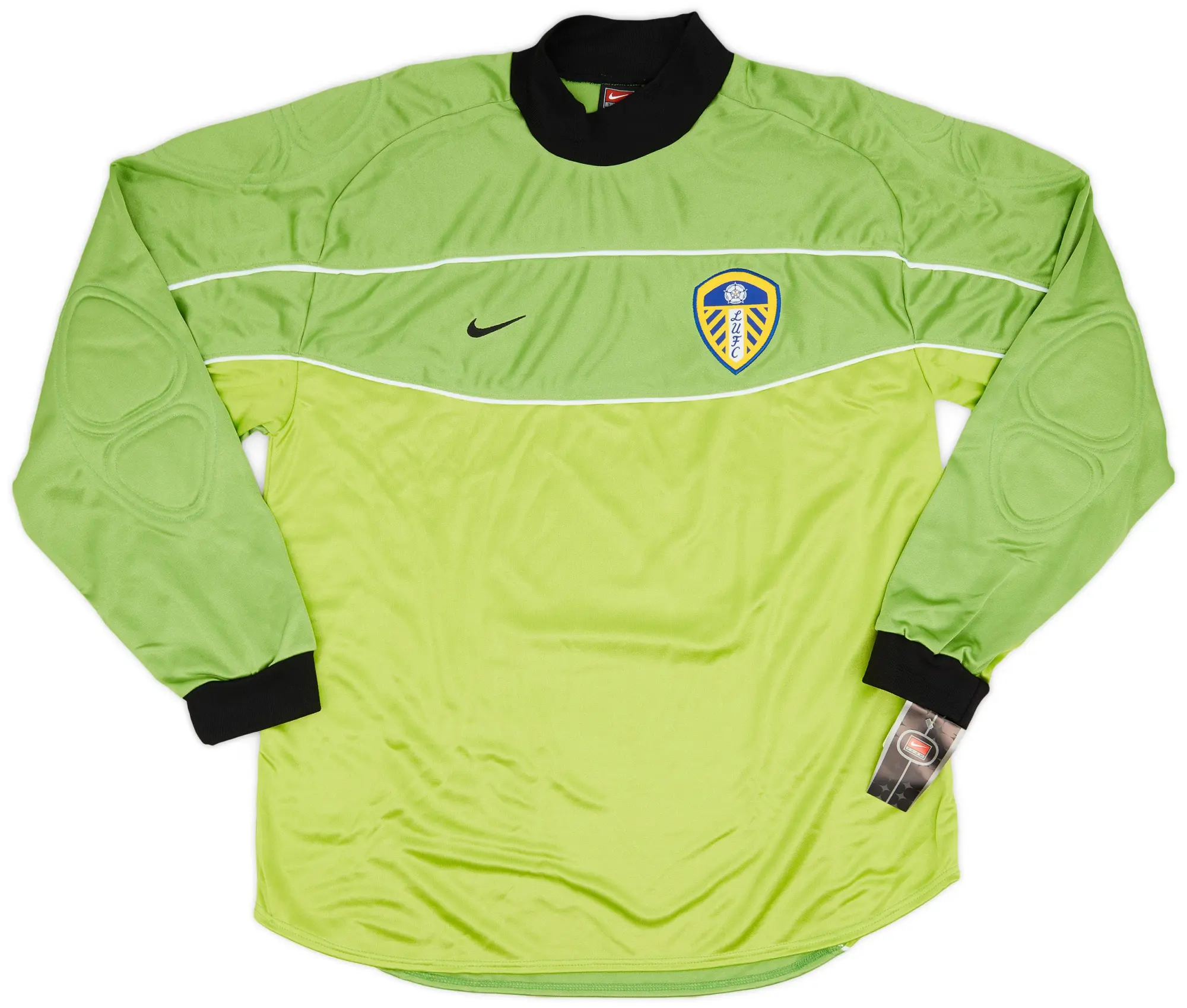 Nike Leeds United Mens LS Goalkeeper Player Issue Home Shirt 2001/02