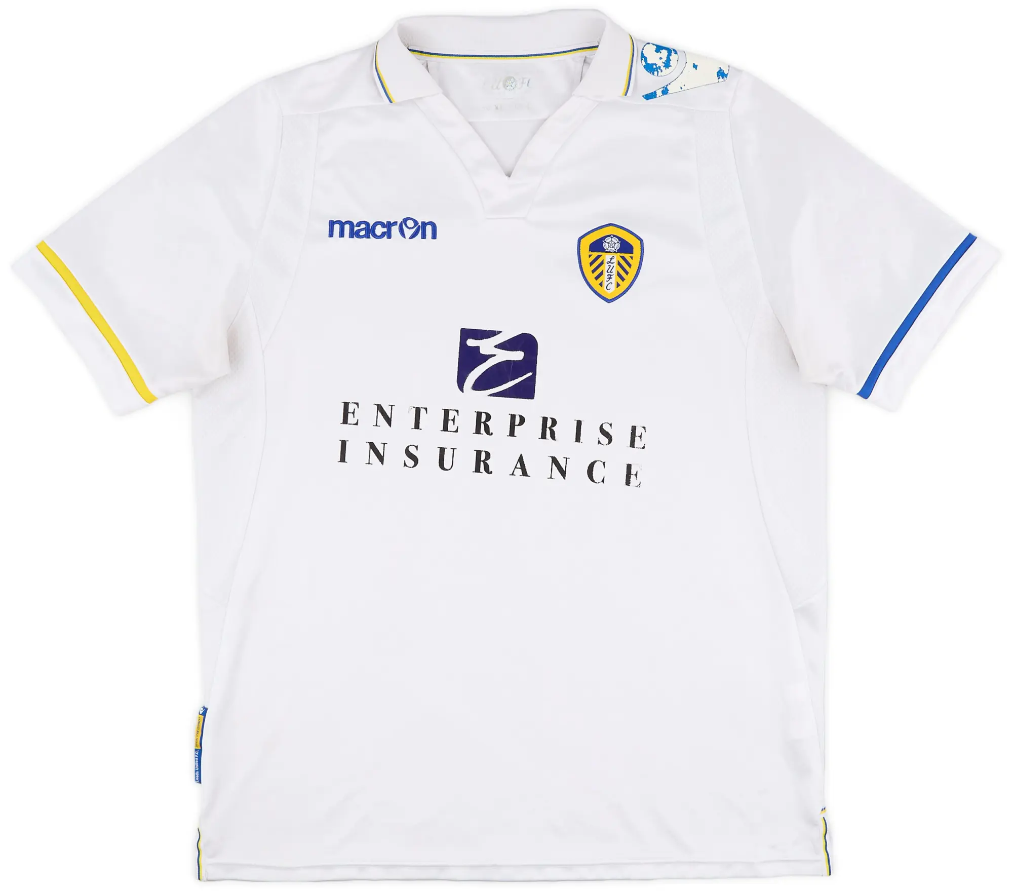 Macron 2011-12 Leeds United Home Shirt - 5/10 - (XL)
