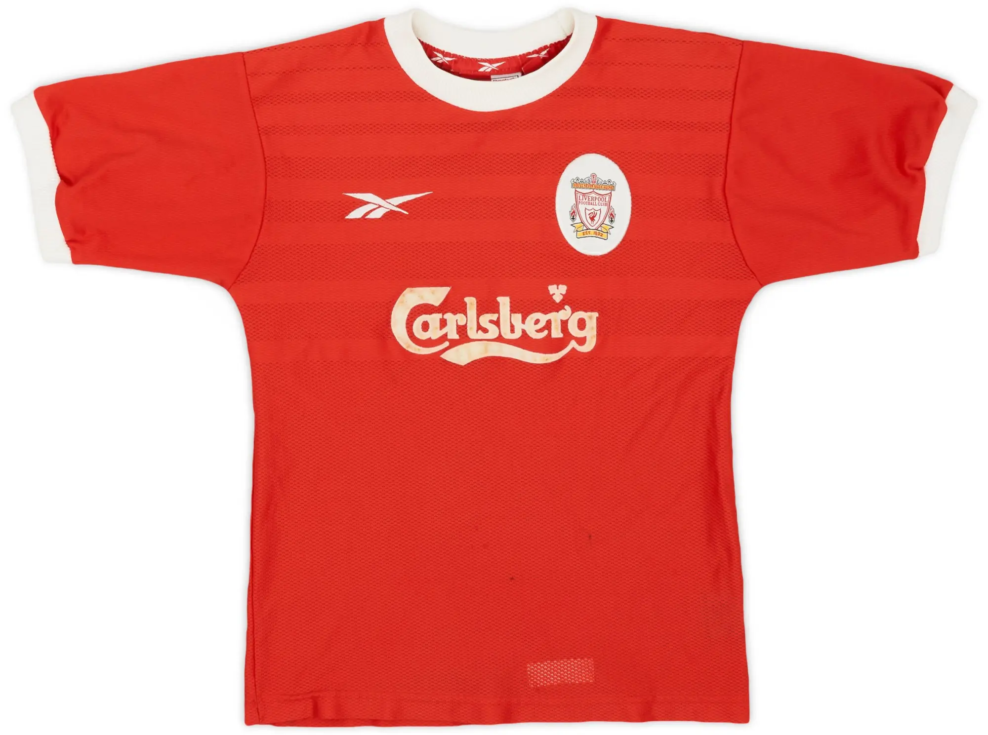 Reebok 1998 00 Liverpool Home Shirt 5 10 M.Boys LIVH98881379used FOOTY.COM