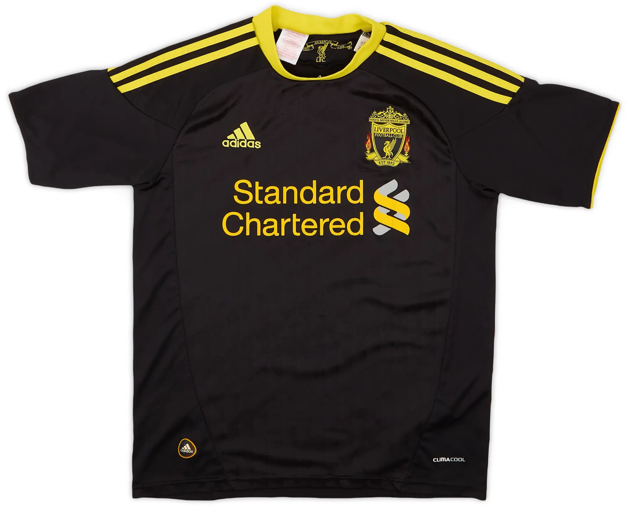 adidas 2010-11 Liverpool Third Shirt - 5/10 - (XL.Boys)