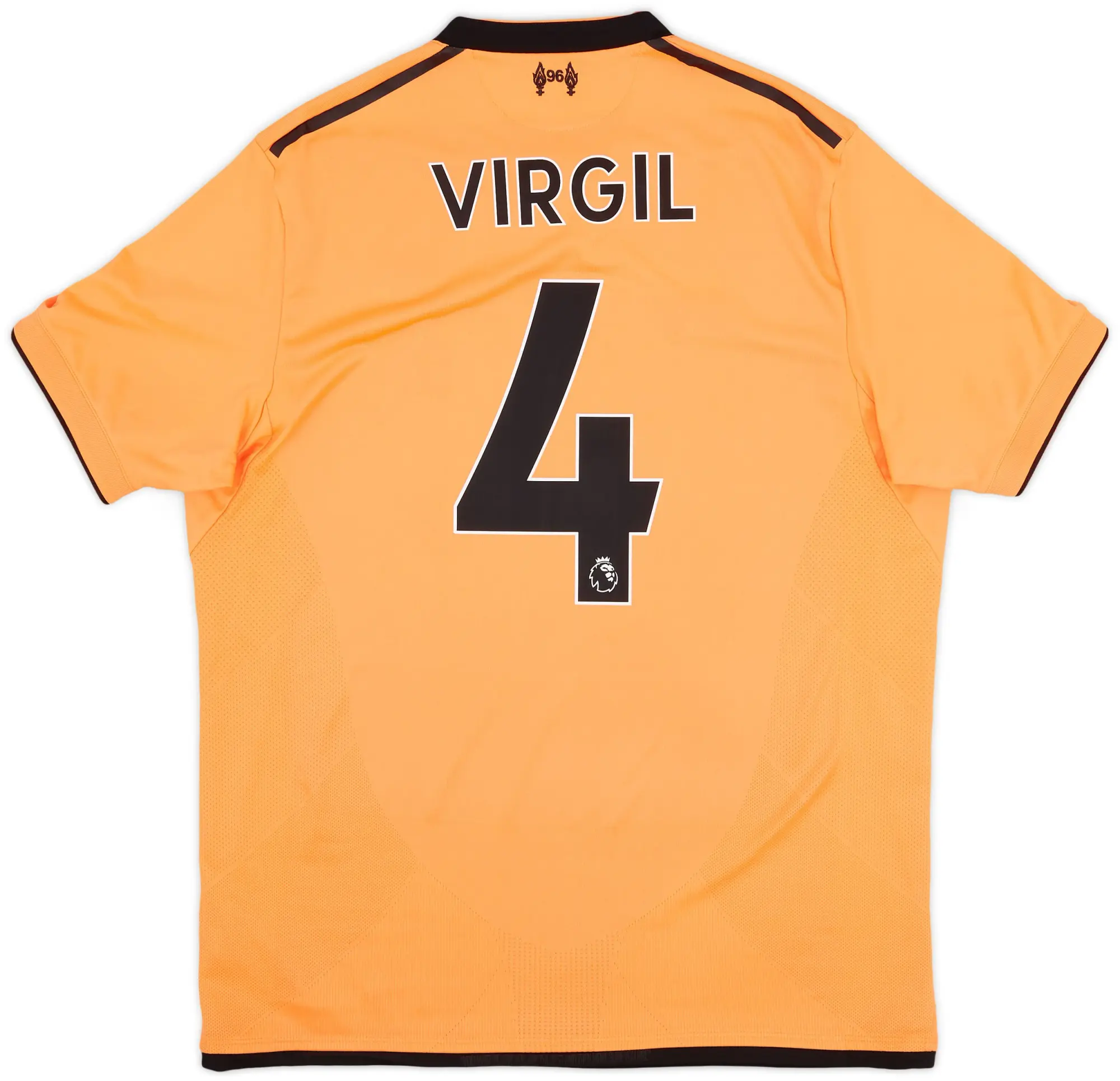 NewBalance 2017-18 Liverpool 125 Years Third Shirt Virgil #4 - 8/10 - (L)