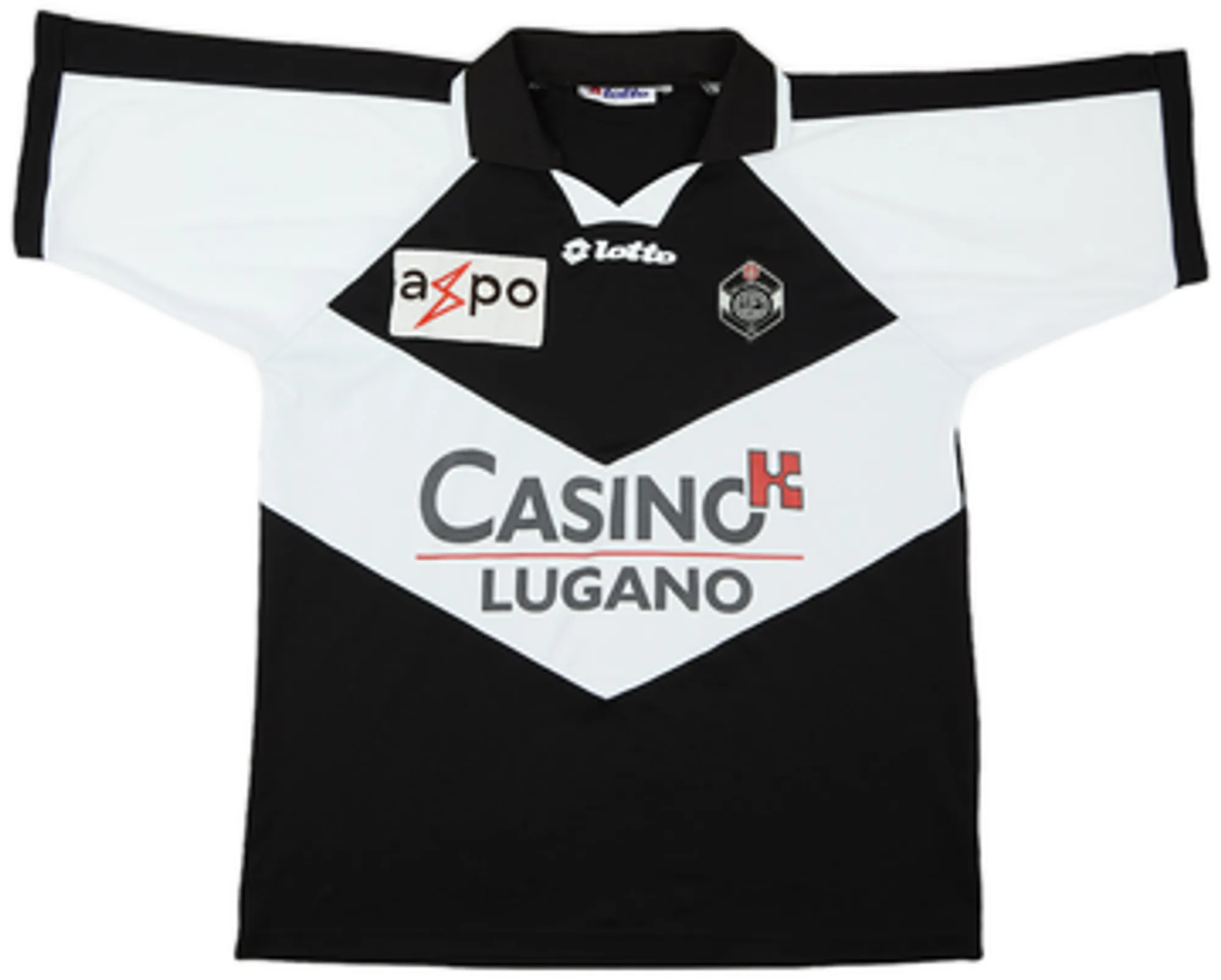 Lotto Lugano Mens SS Home Shirt 1997/98