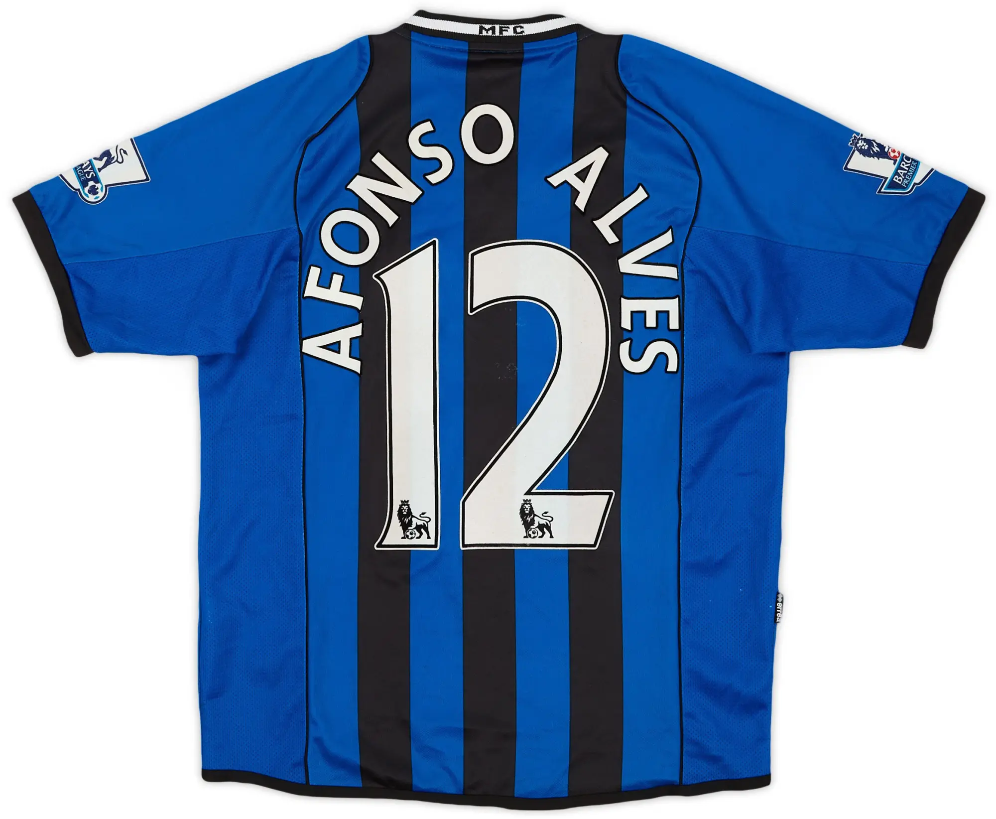 Errea 2008-09 Middlesbrough Away Shirt Afonso Alves #12 - 7/10 - (M)