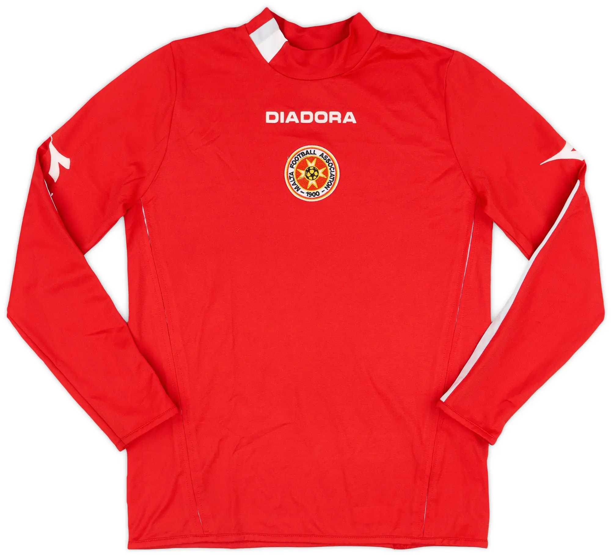 Diadora 2006-08 Malta Home L/S Shirt - 8/10 - (M)
