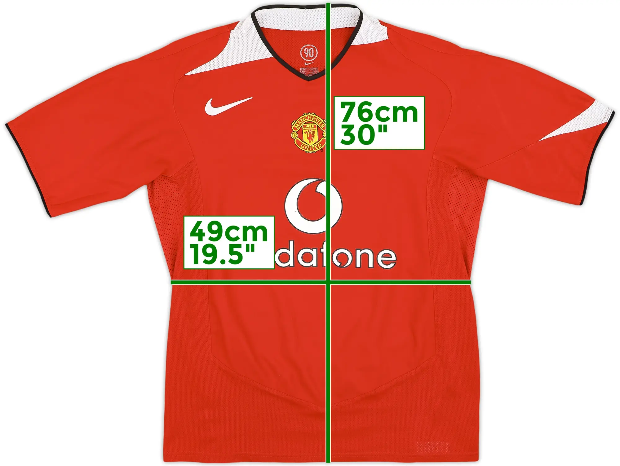 Nike 2004-06 Manchester United Home Shirt V.Nistelrooy #10 - 5/10 - (L)
