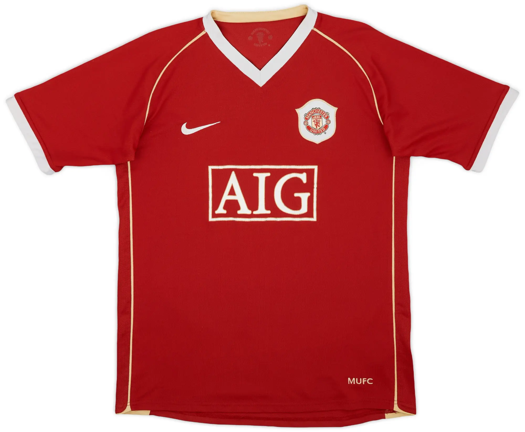 Nike 2006-07 Manchester United Home Shirt Rooney #8 - 7/10 - (XL.Boys)