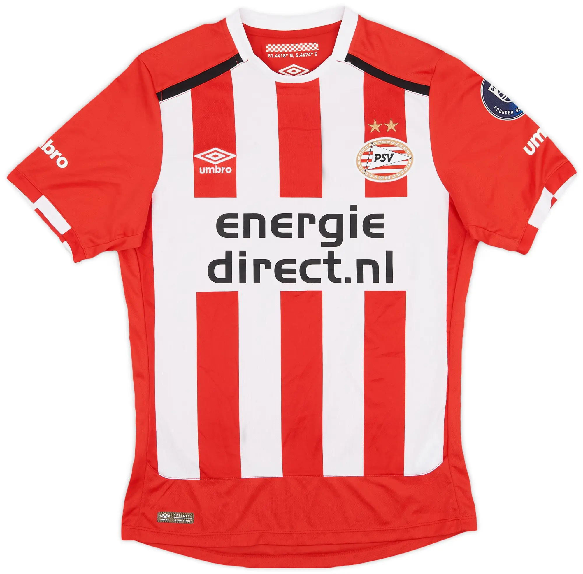 Umbro 2018-19 PSV Home Shirt - 6/10 - (S)