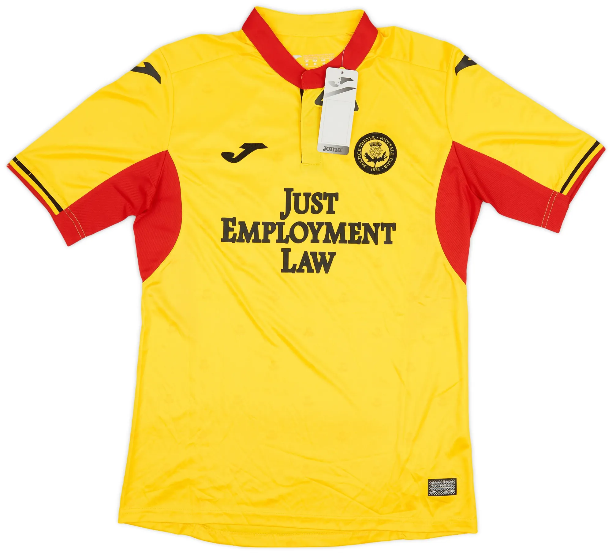 Joma 2019-20 Partick Thistle Home Shirt (M) PTTH19943341used