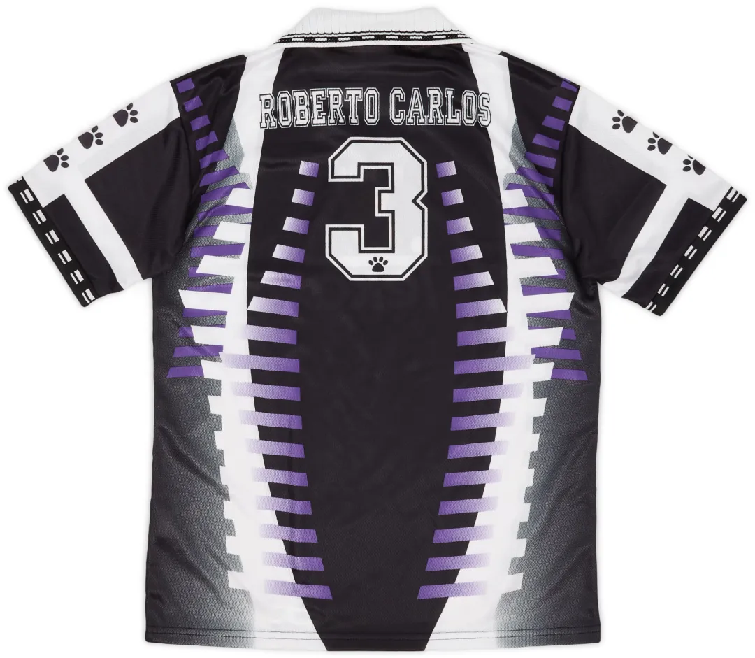 Kelme 1997-98 Real Madrid Third Shirt Roberto Carlos #3 (XL.Boys
