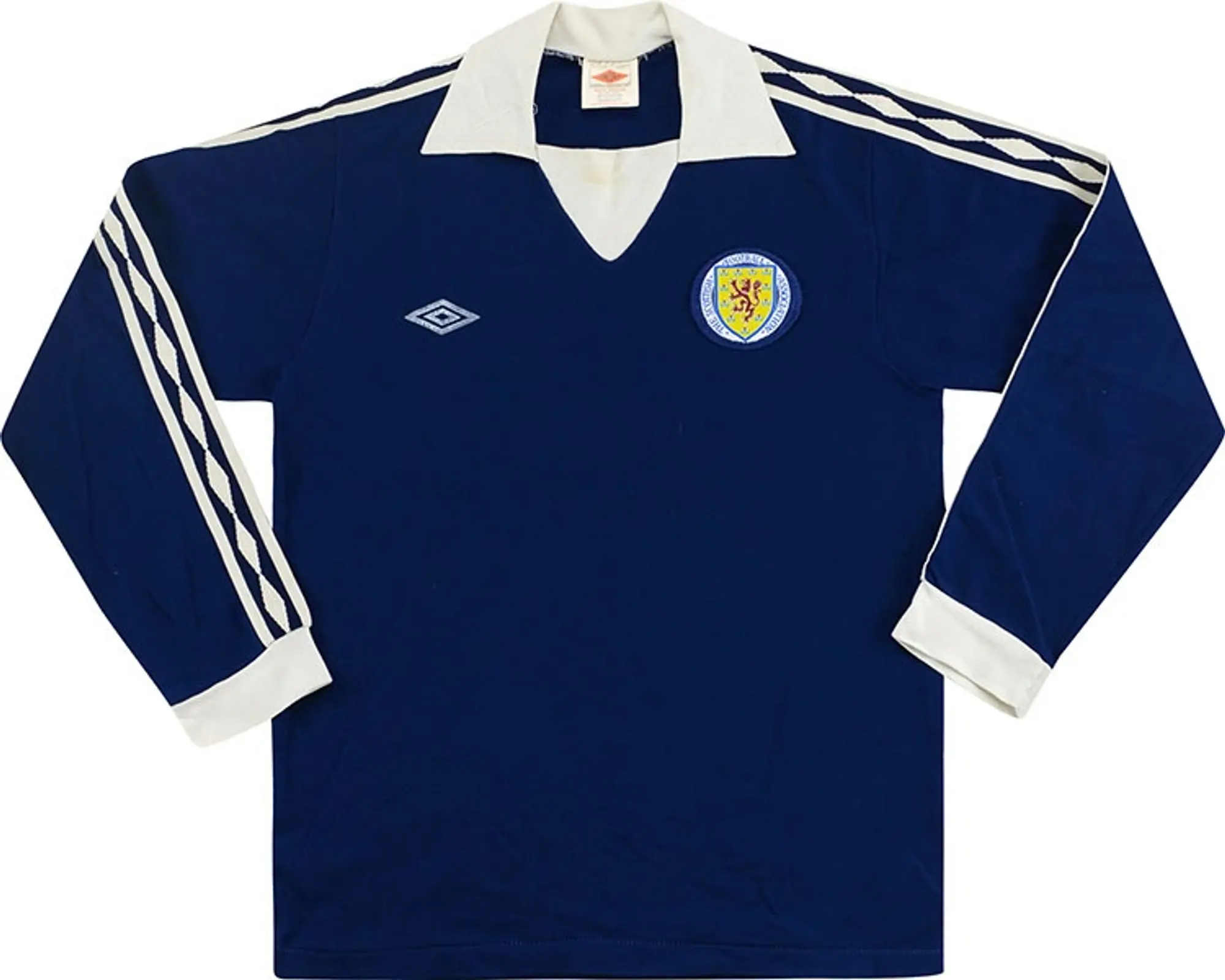 Umbro 1976-79 Scotland Home L/S Shirt (Excellent) M