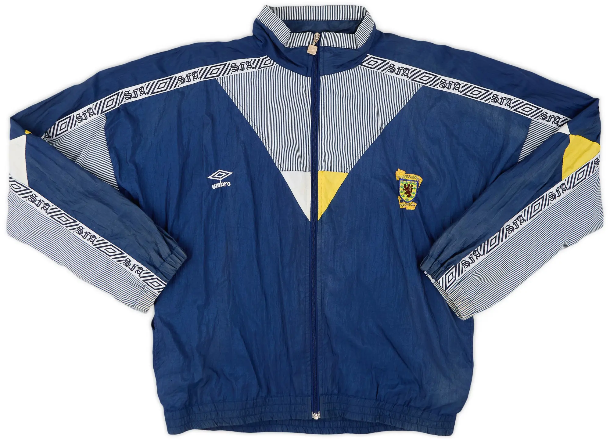 1990-92 Scotland Umbro Shell Jacket - 7/10 - (S)