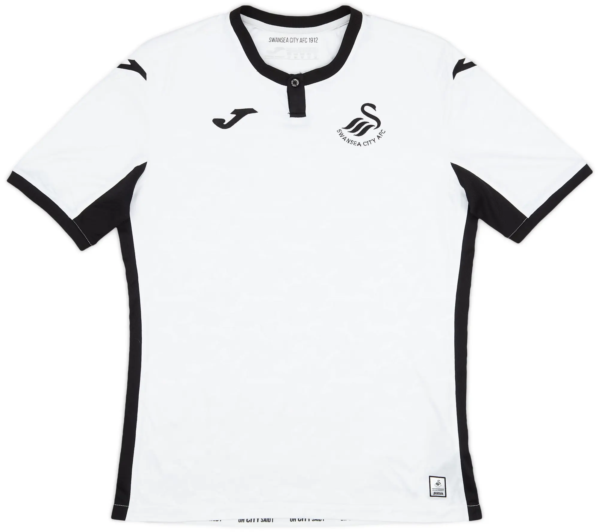 Joma 2019-20 Swansea Home Shirt - 8/10 - (M)