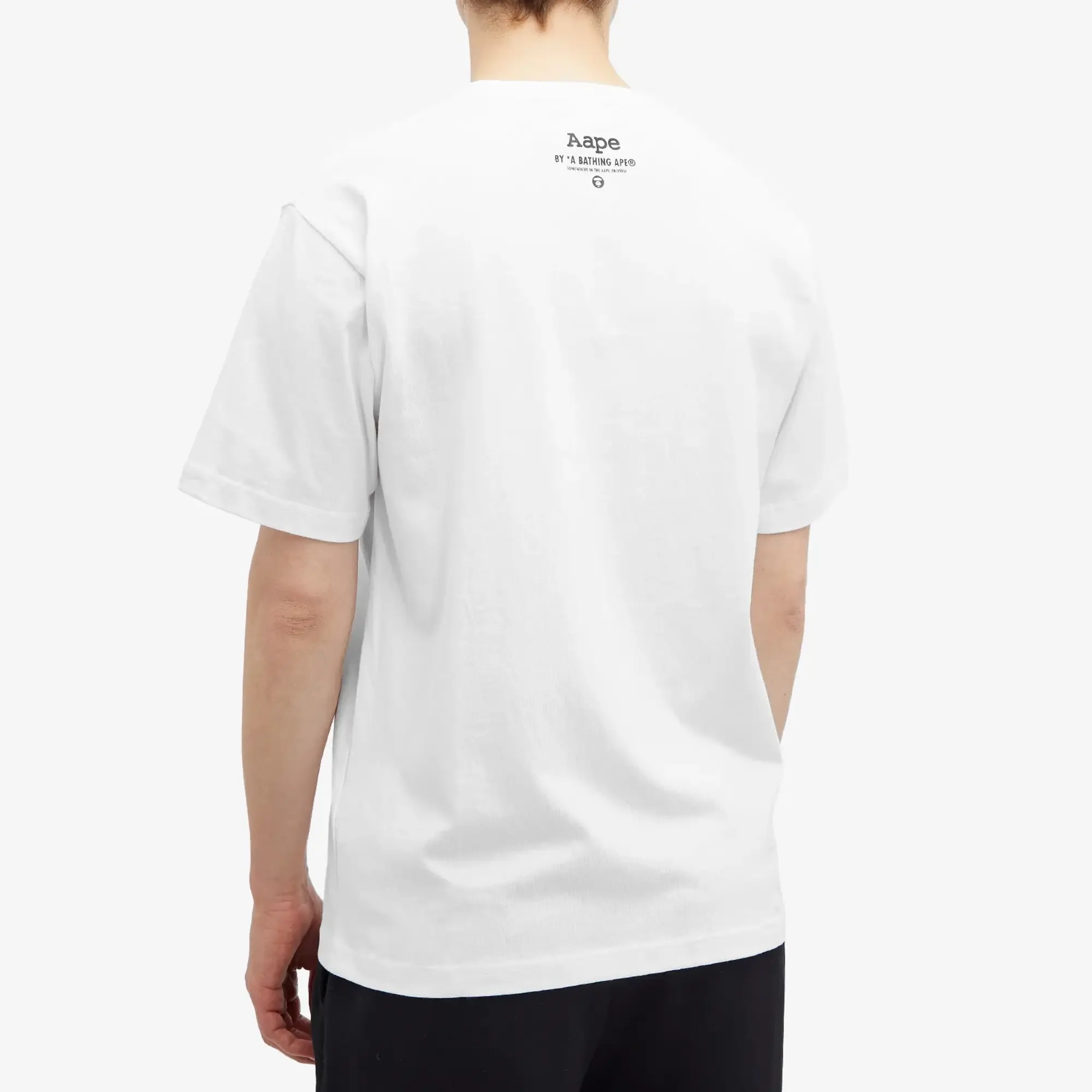 AAPE By A Bathing Ape Now T-Shirt, White