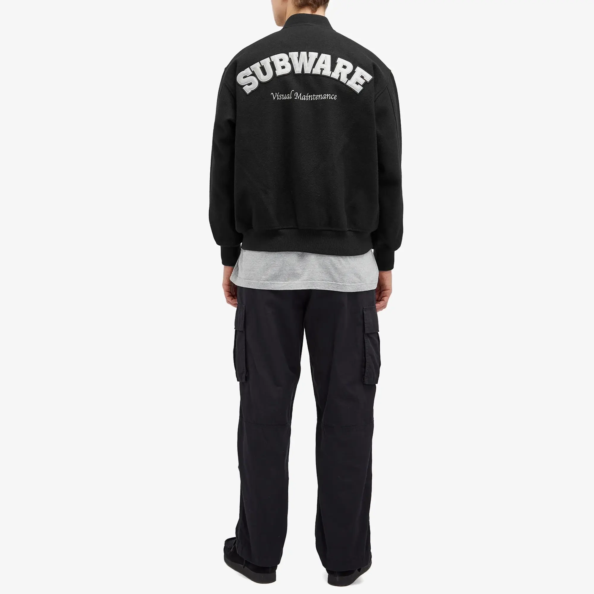 Neighborhood Men's x Subware Stadium Jacket Black